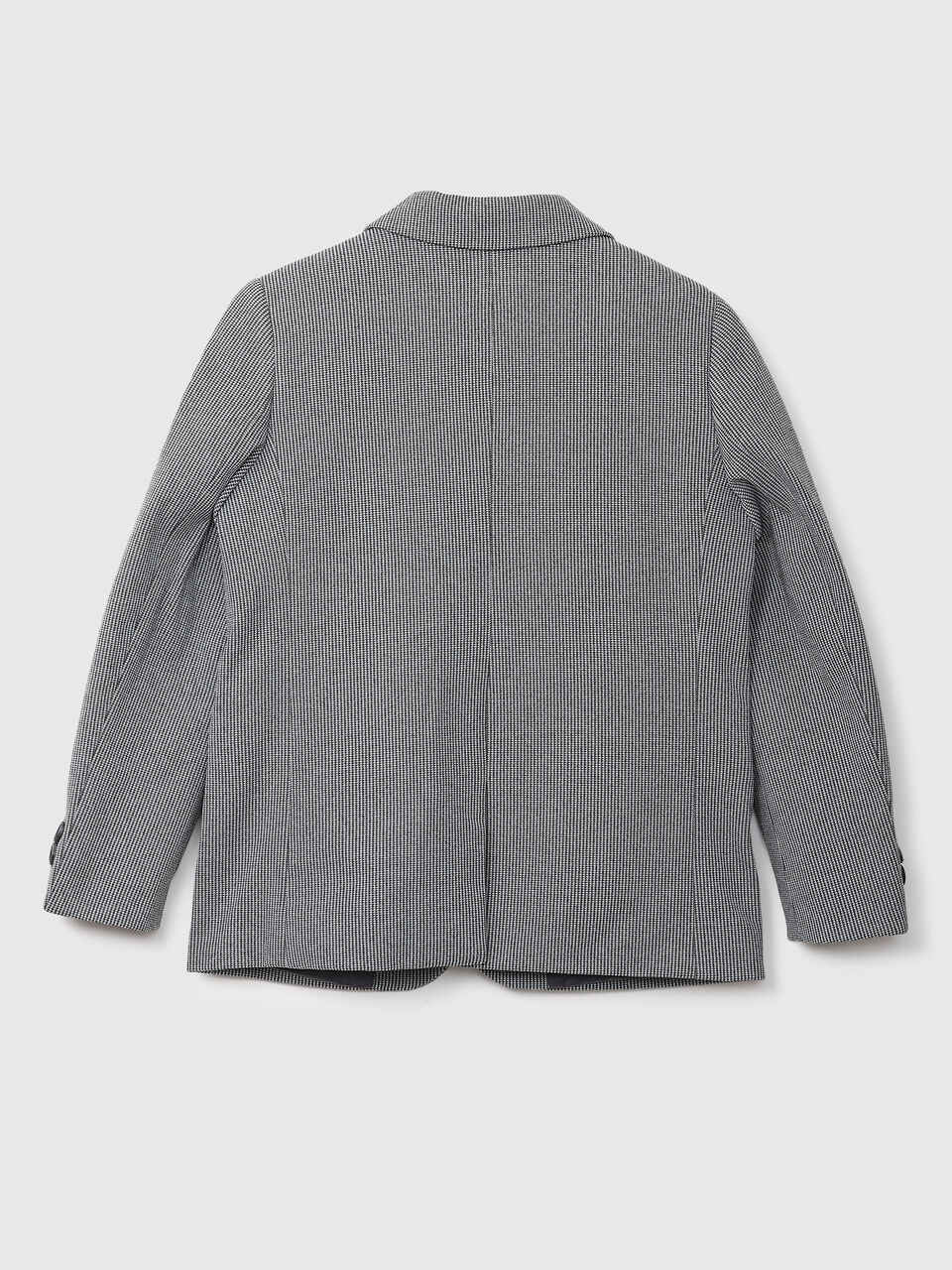 Knit Houndstood Pattern Jacket image number null