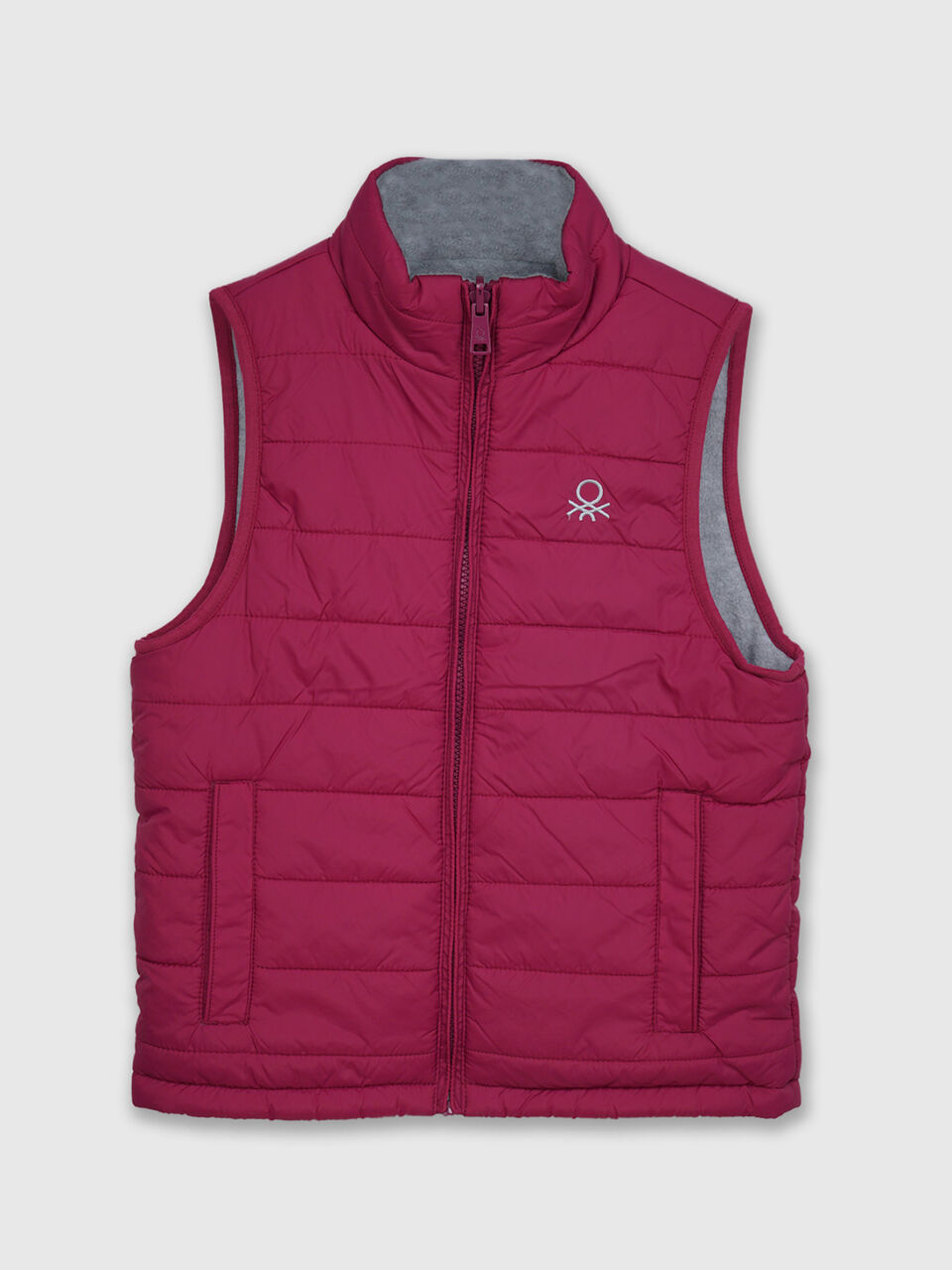 Unisex Reversible Sleeveless Jacket image number 1