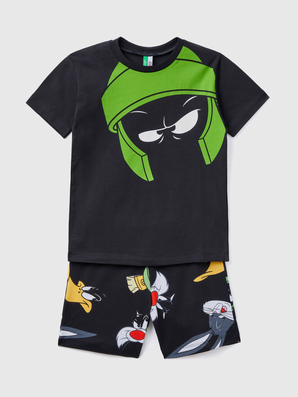 SETY OF TSHIRT AND SHORTS LOONEY PRINT image number 1