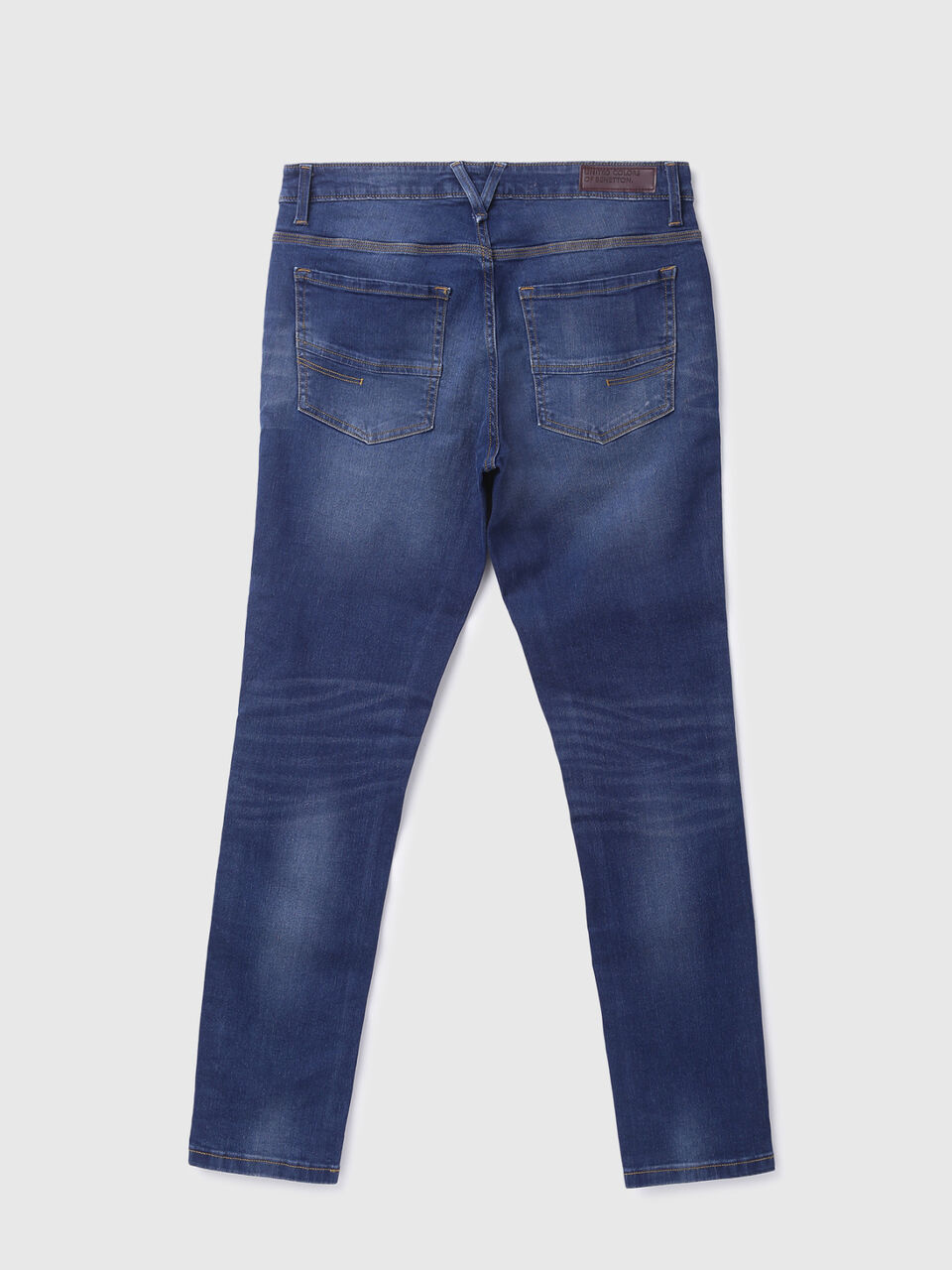 SKINNY FIT FADED BLUE JEANS image number 2