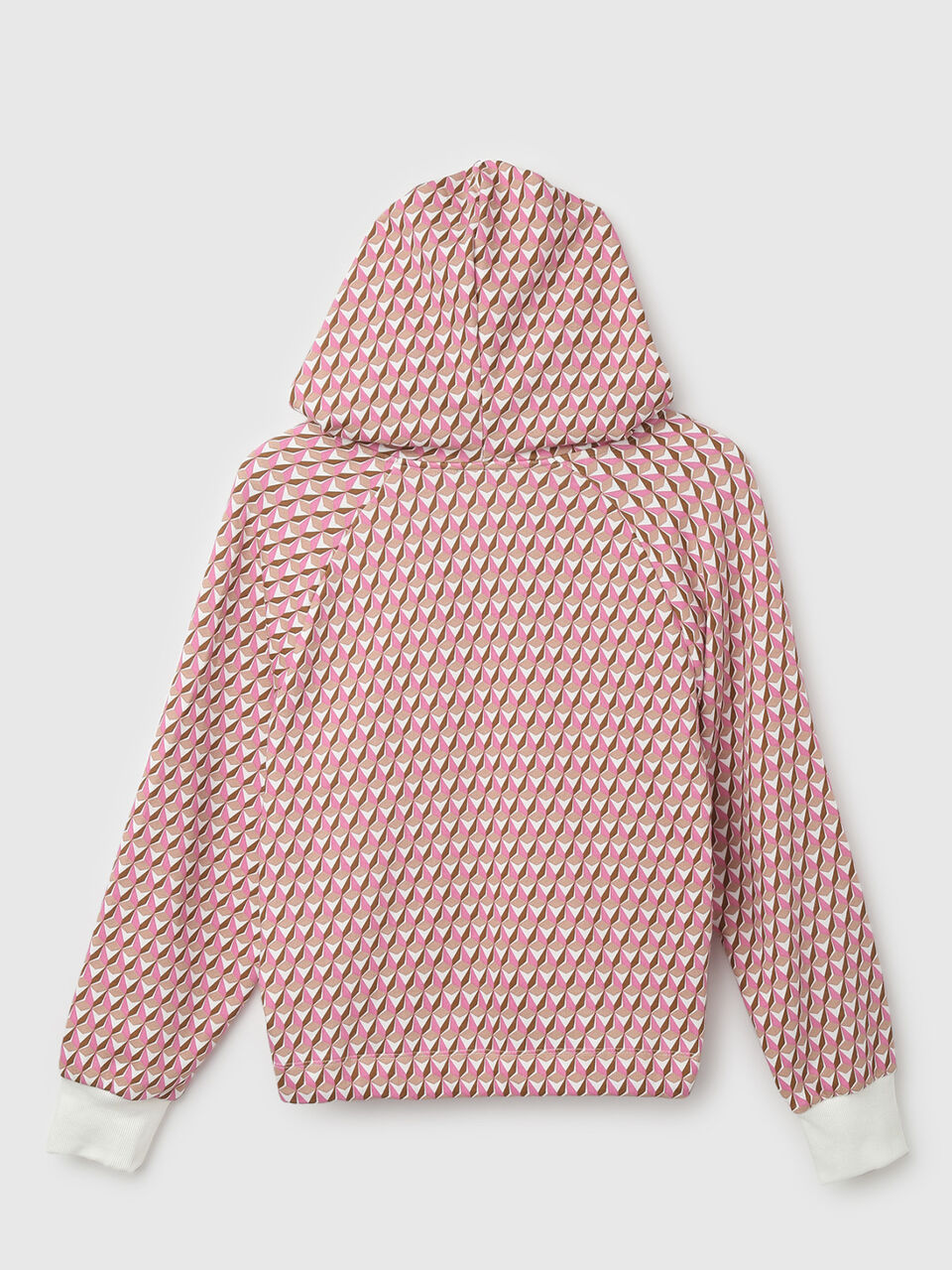 ALL OVER PRINTED SWEATSHIRT WITH HOOD image number 2
