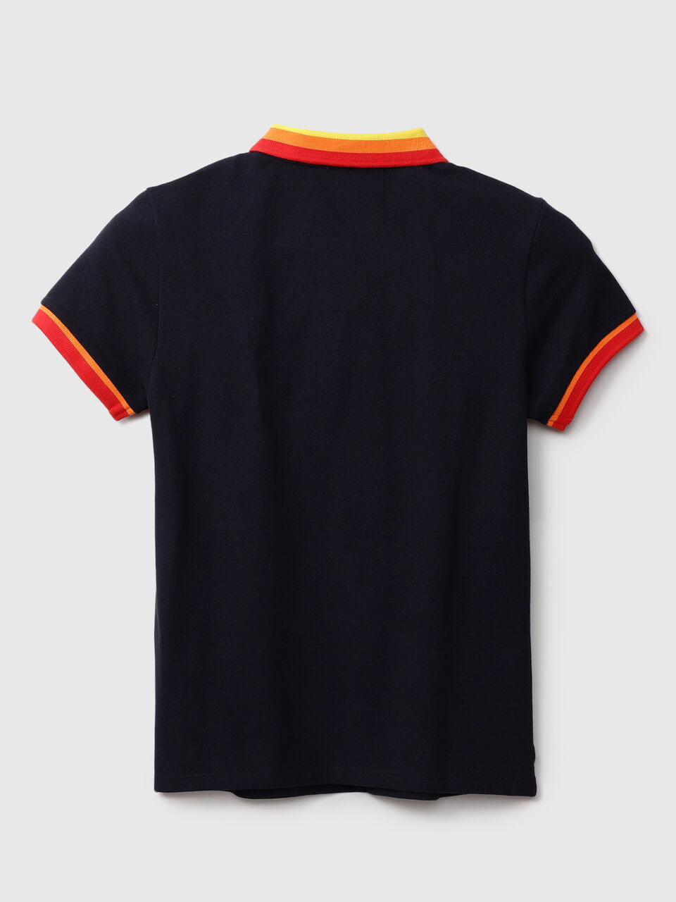 S/SLV MULTICOLOR COLLAR POLO image number 2