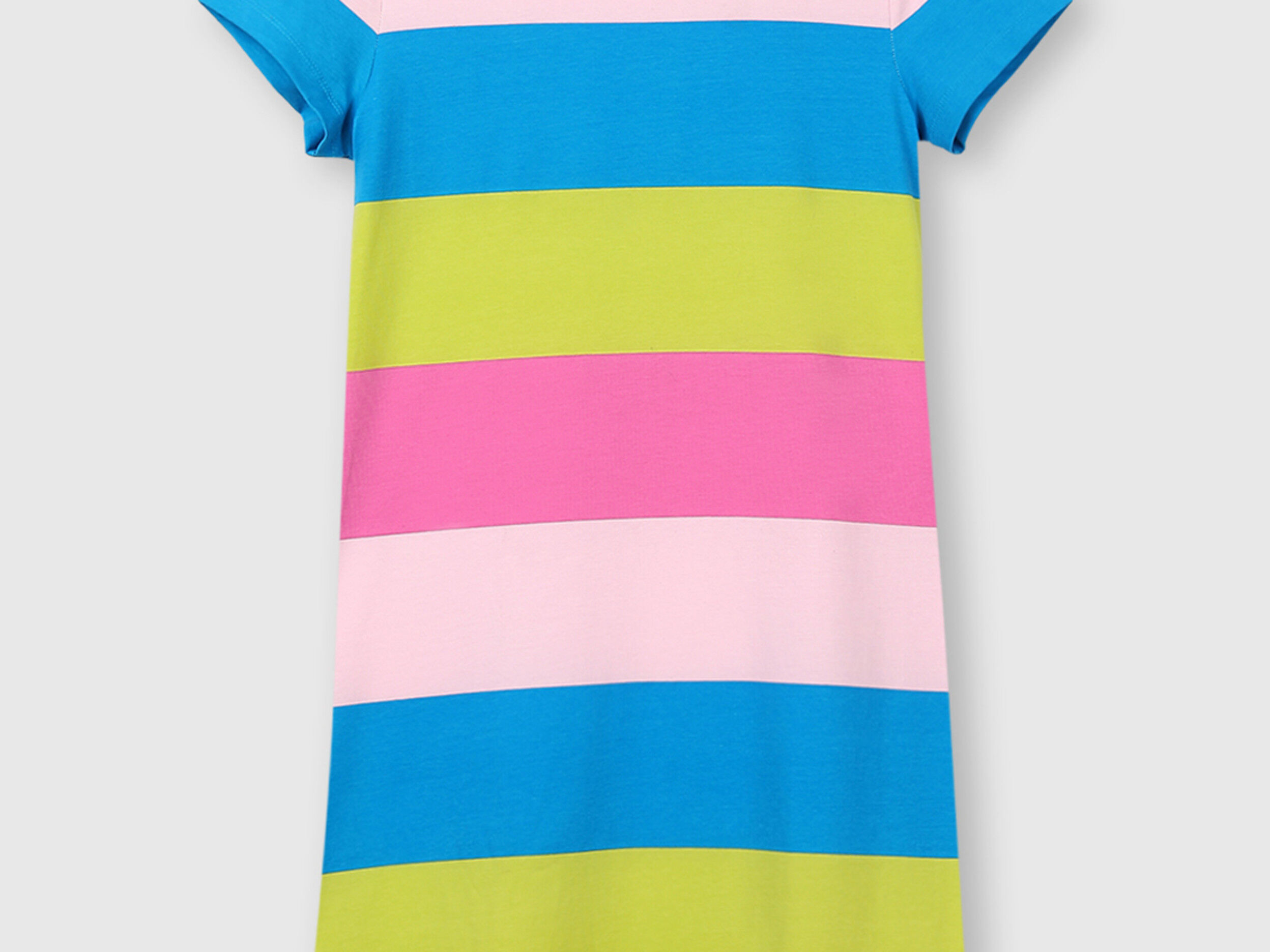 [WKNDRS] MULTI COLOR STRIPED T-SHIRT/追跡付 WKNDRS Multi Color Striped T-Shirt - Beige | International Store