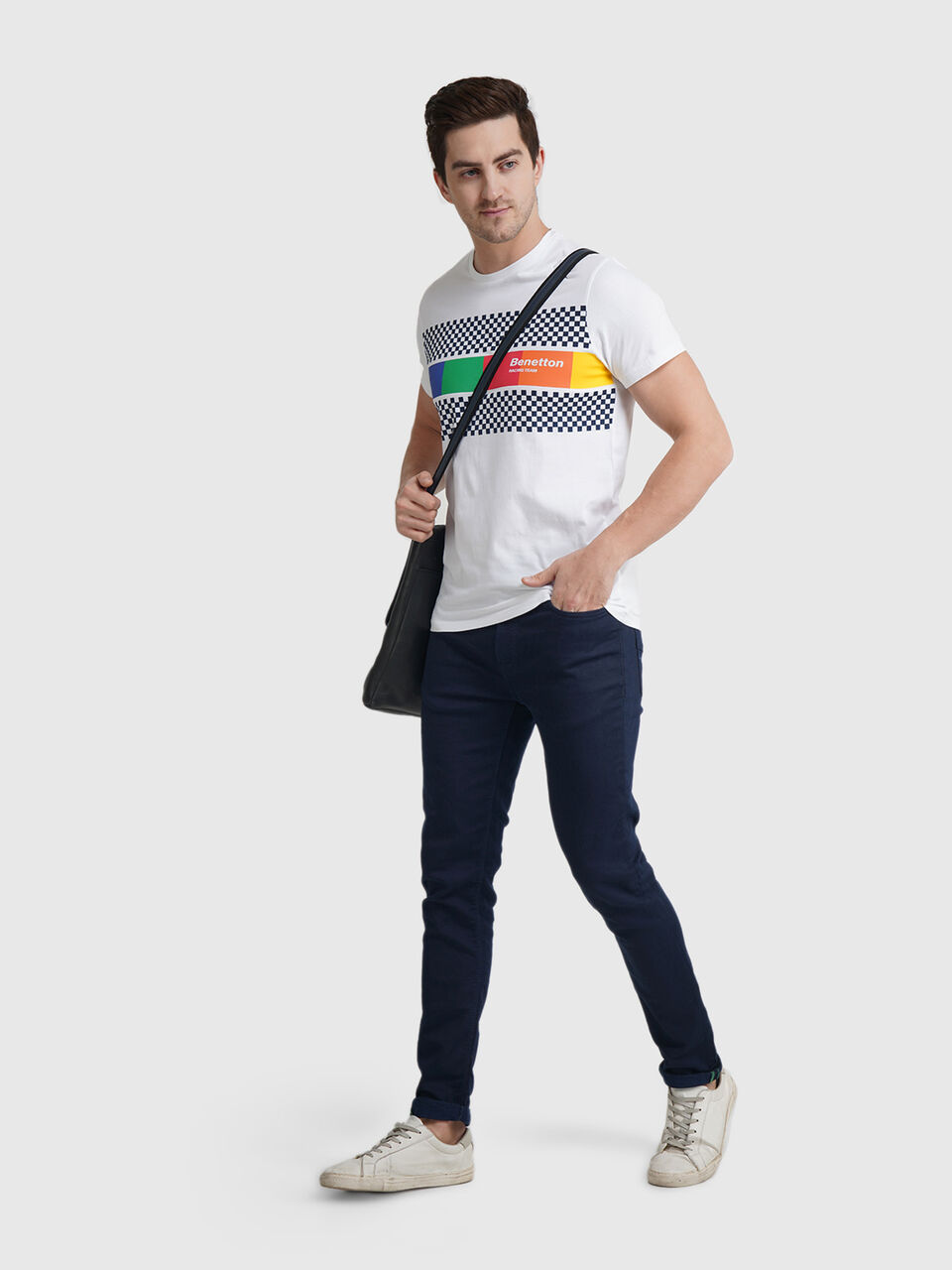 R65 Multi Color Track Tee image number null