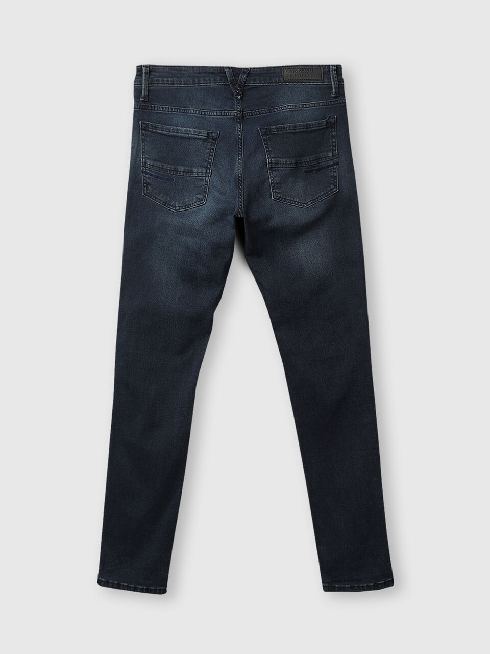 Mid Shade Washed Skinny Jeans image number 2