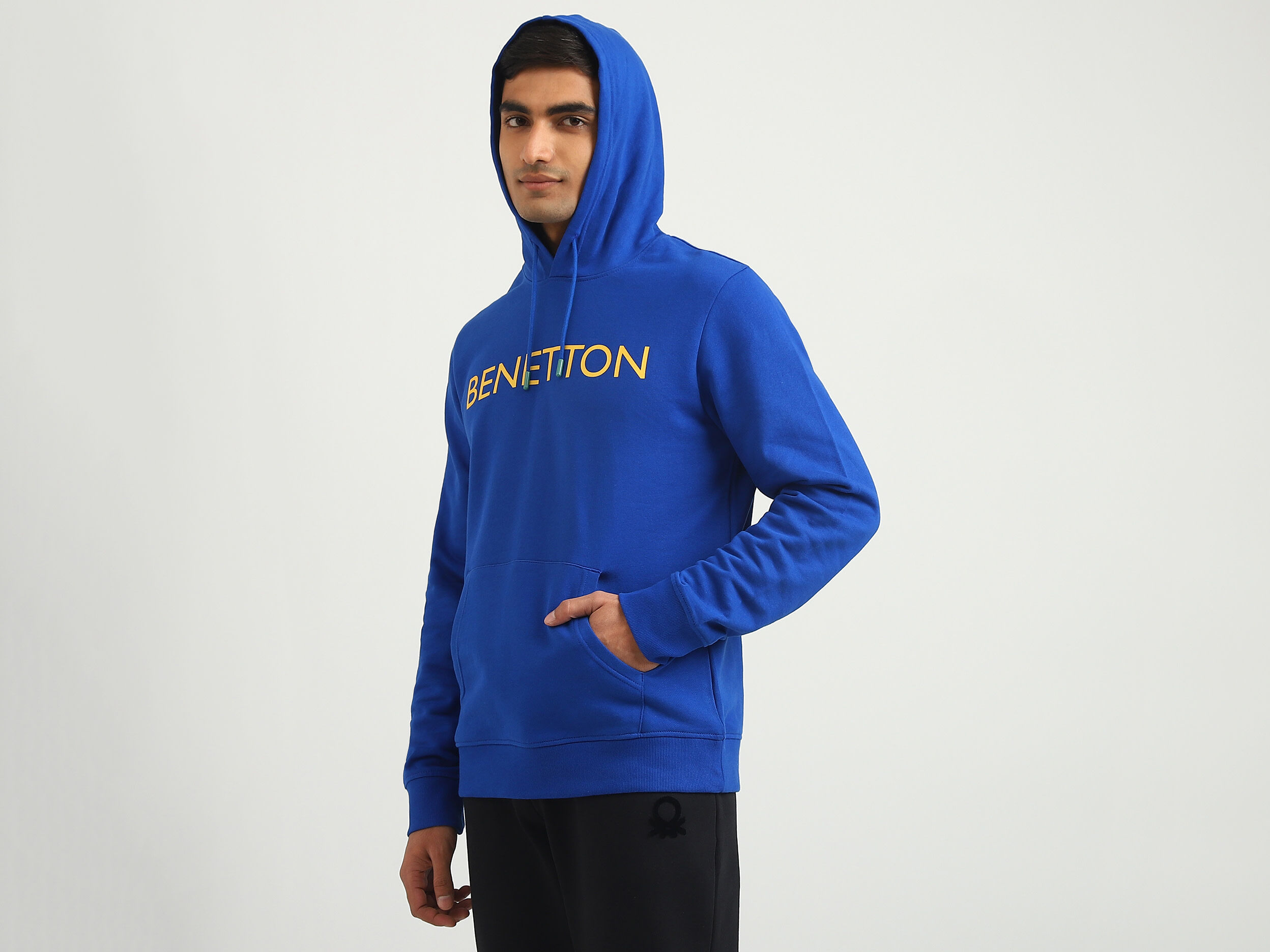 Benetton hooded sweatshirt online