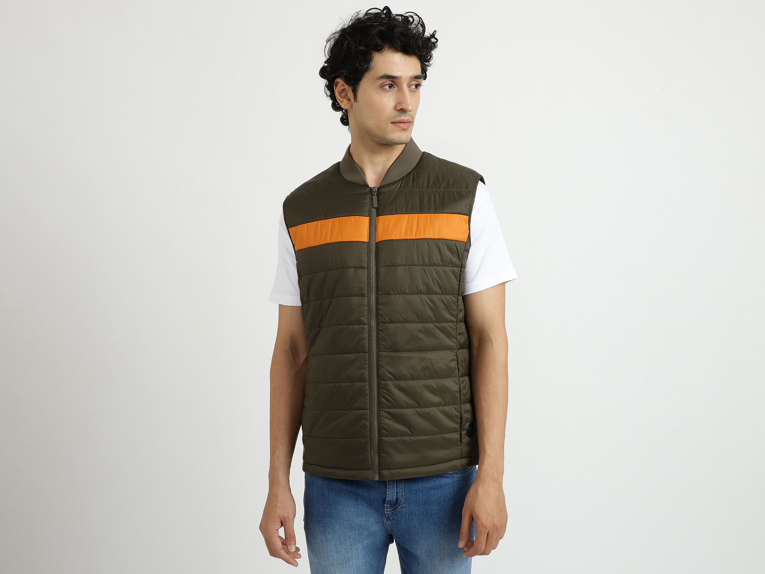 Benetton half deals jacket
