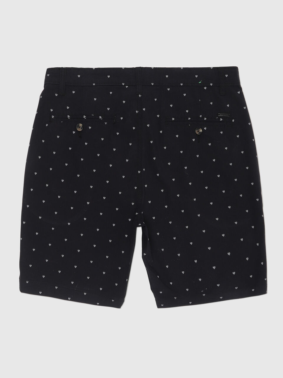 Slim Fit 2 Triangle Printed Shorts image number 2