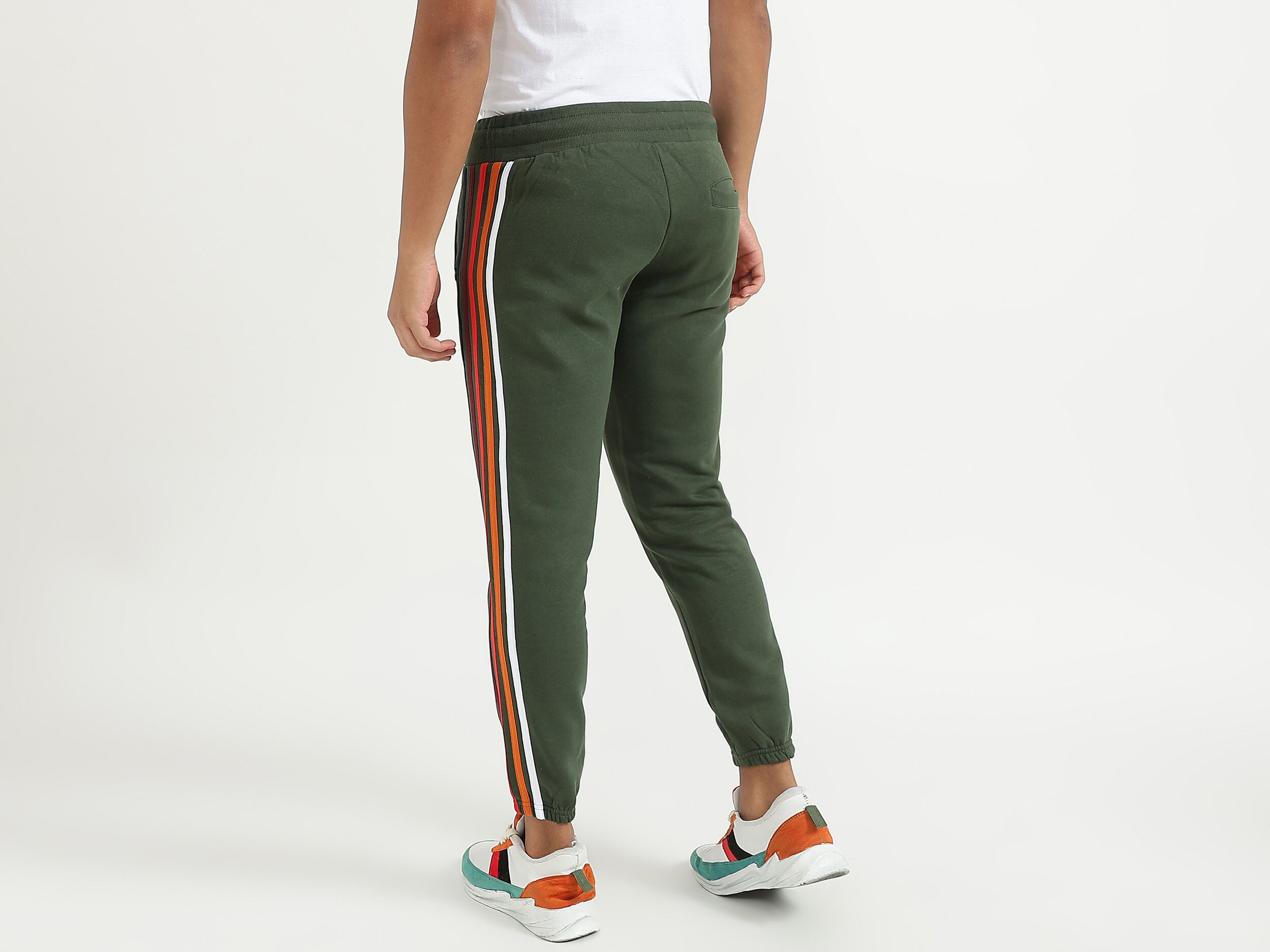 Benetton track pants shop