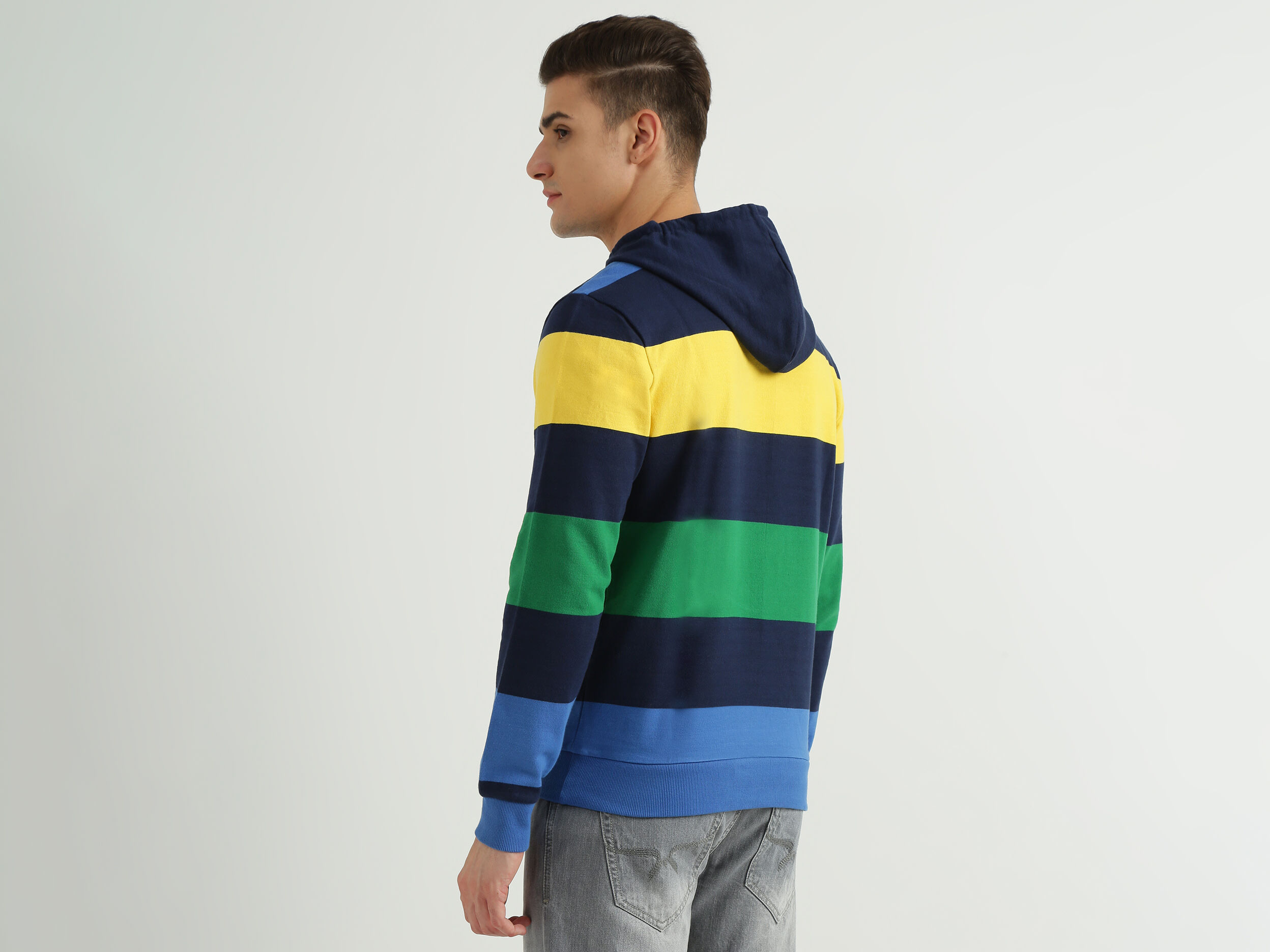 Striped t-shirt in 100% cotton - Multi-color | Benetton