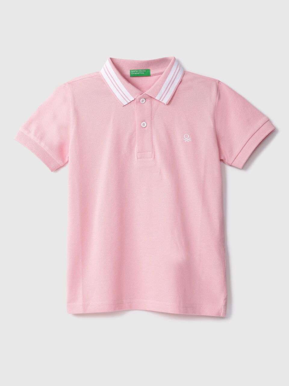 SOLID PIQUE POLO SHORT image number 1