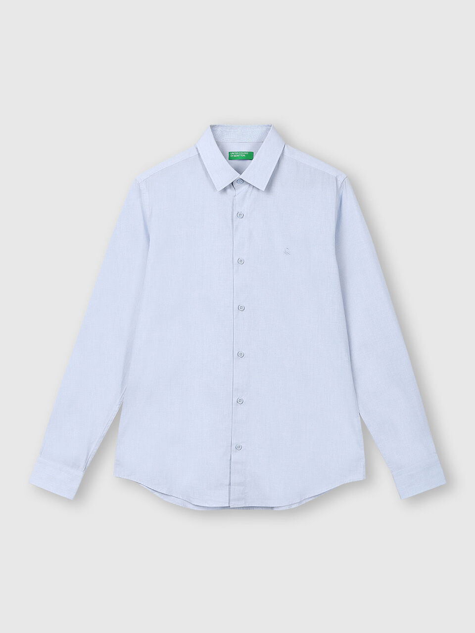 Full Sleeve Solid Regular Collar Shirt image number 1