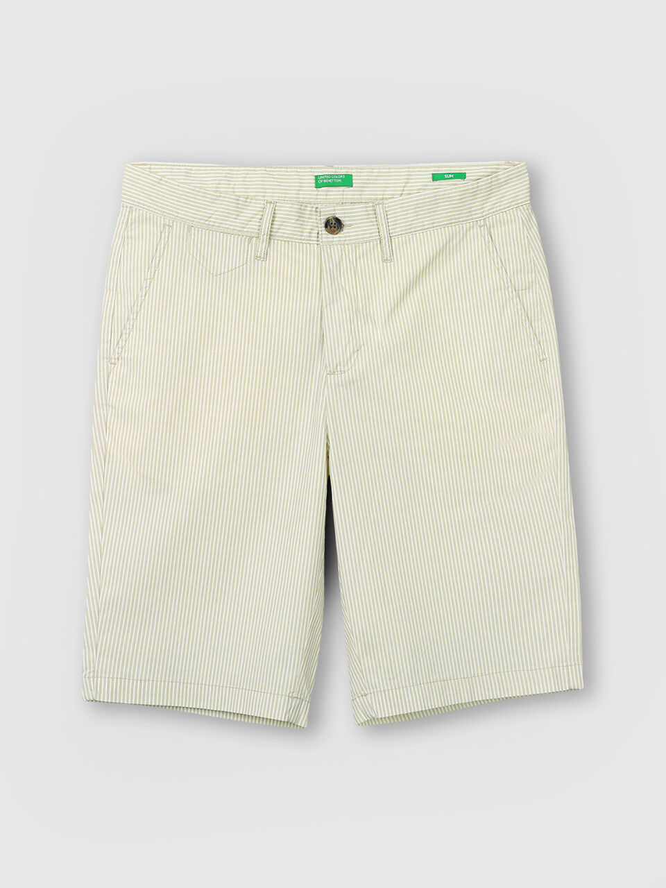 Cotton Stripes Shorts image number 1