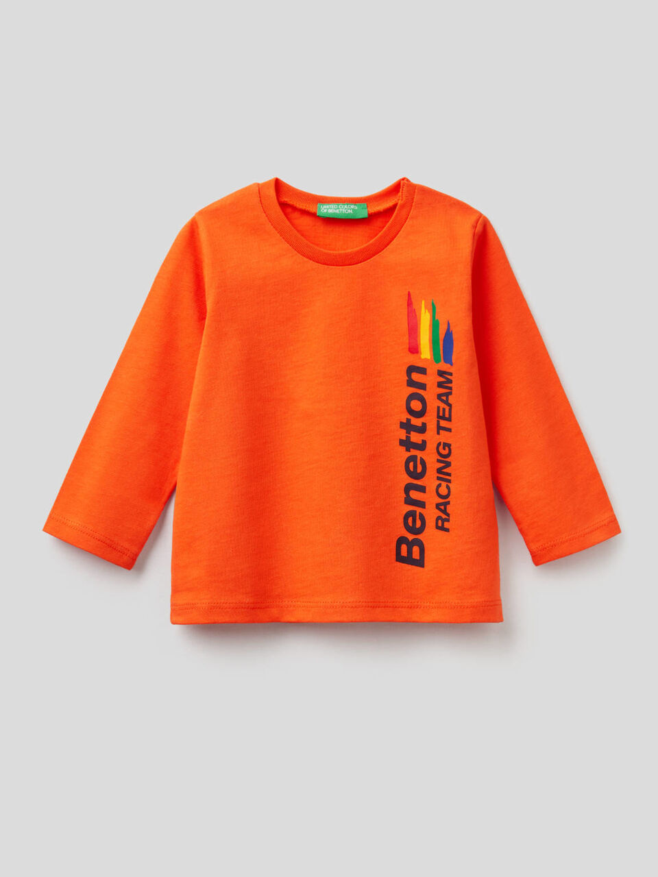 Long sleeve organic cotton t-shirt image number 1