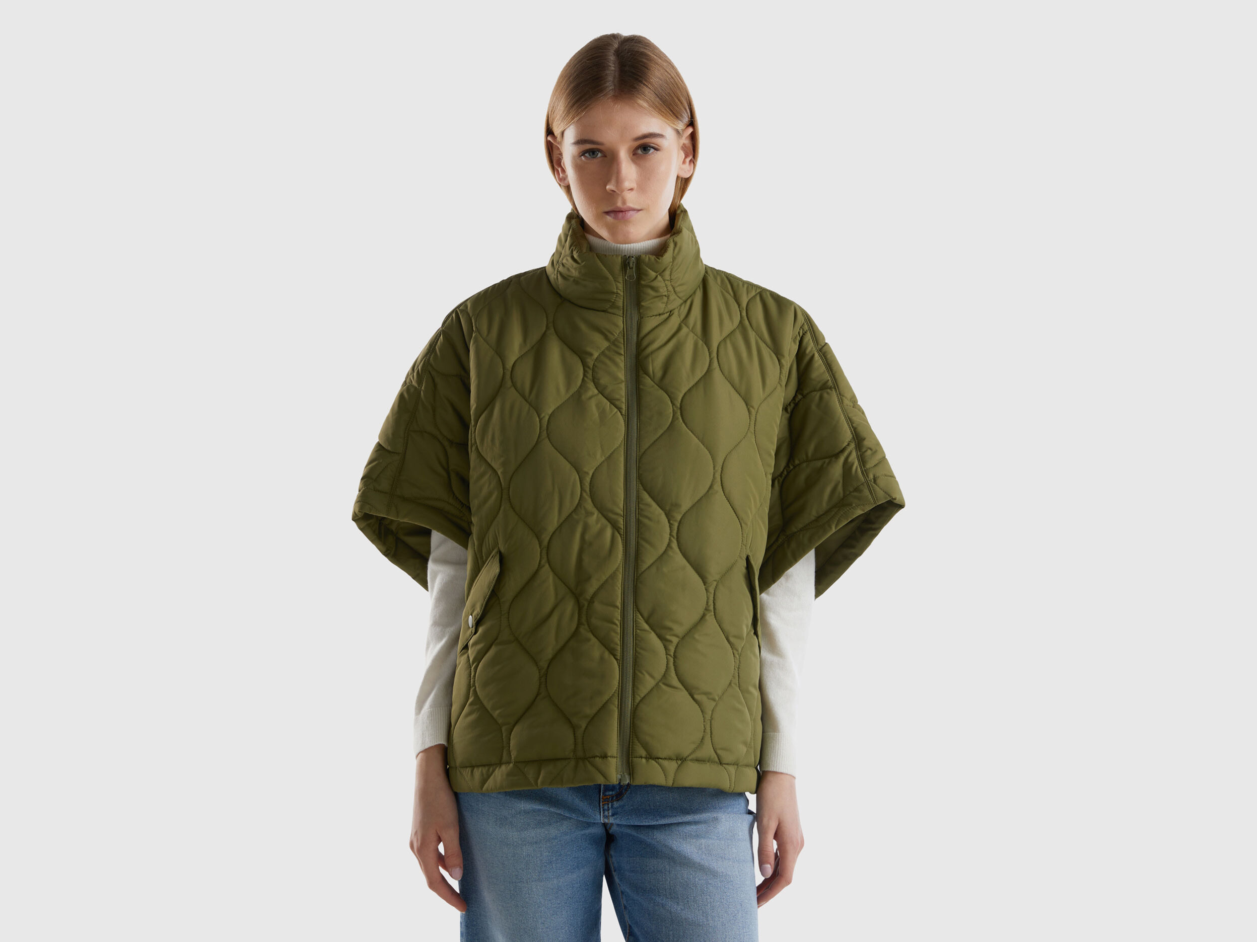 Benetton light down jacket online