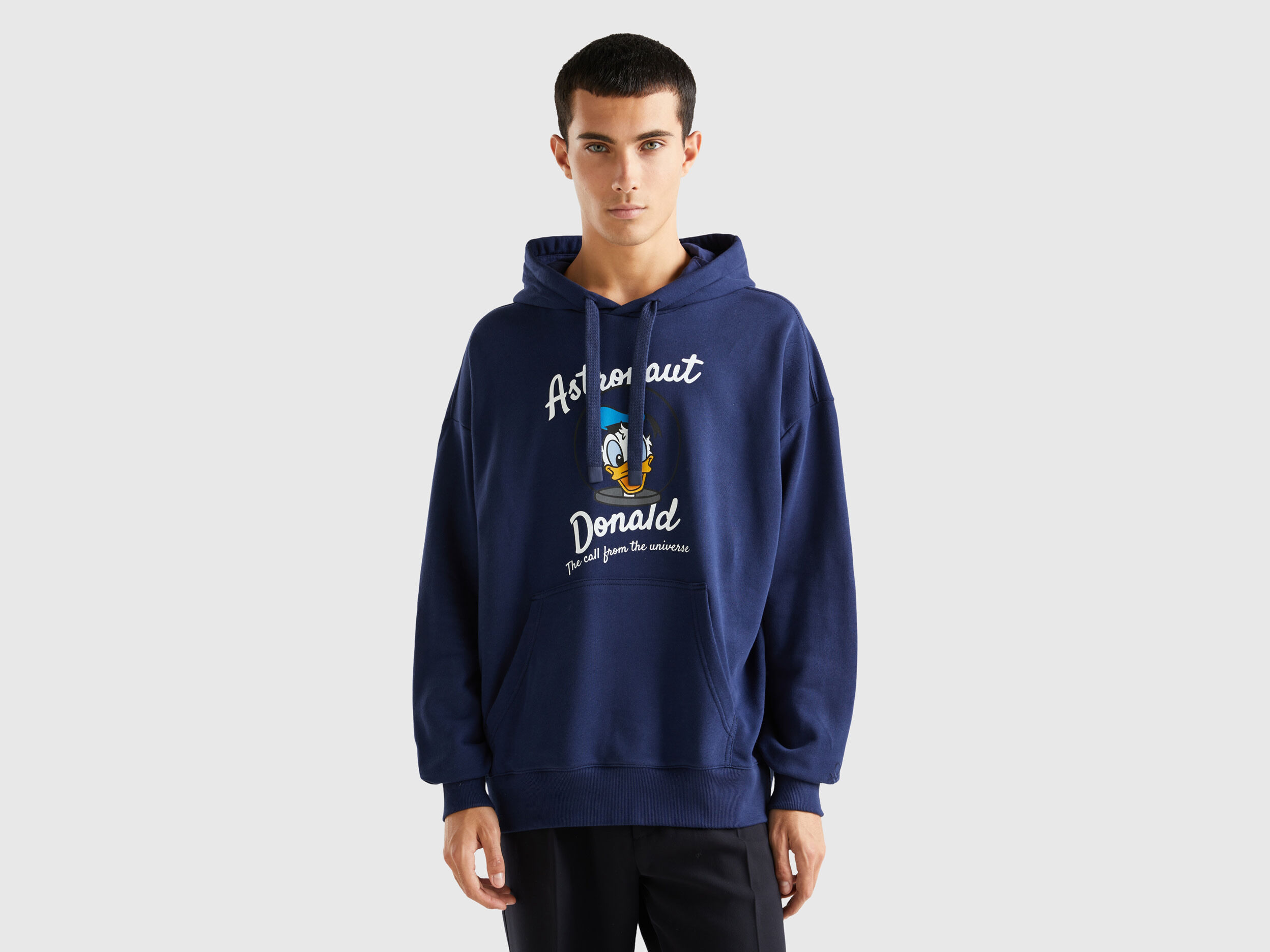 Sudadera azul oscuro del Pato Donald con capucha Azul Oscuro