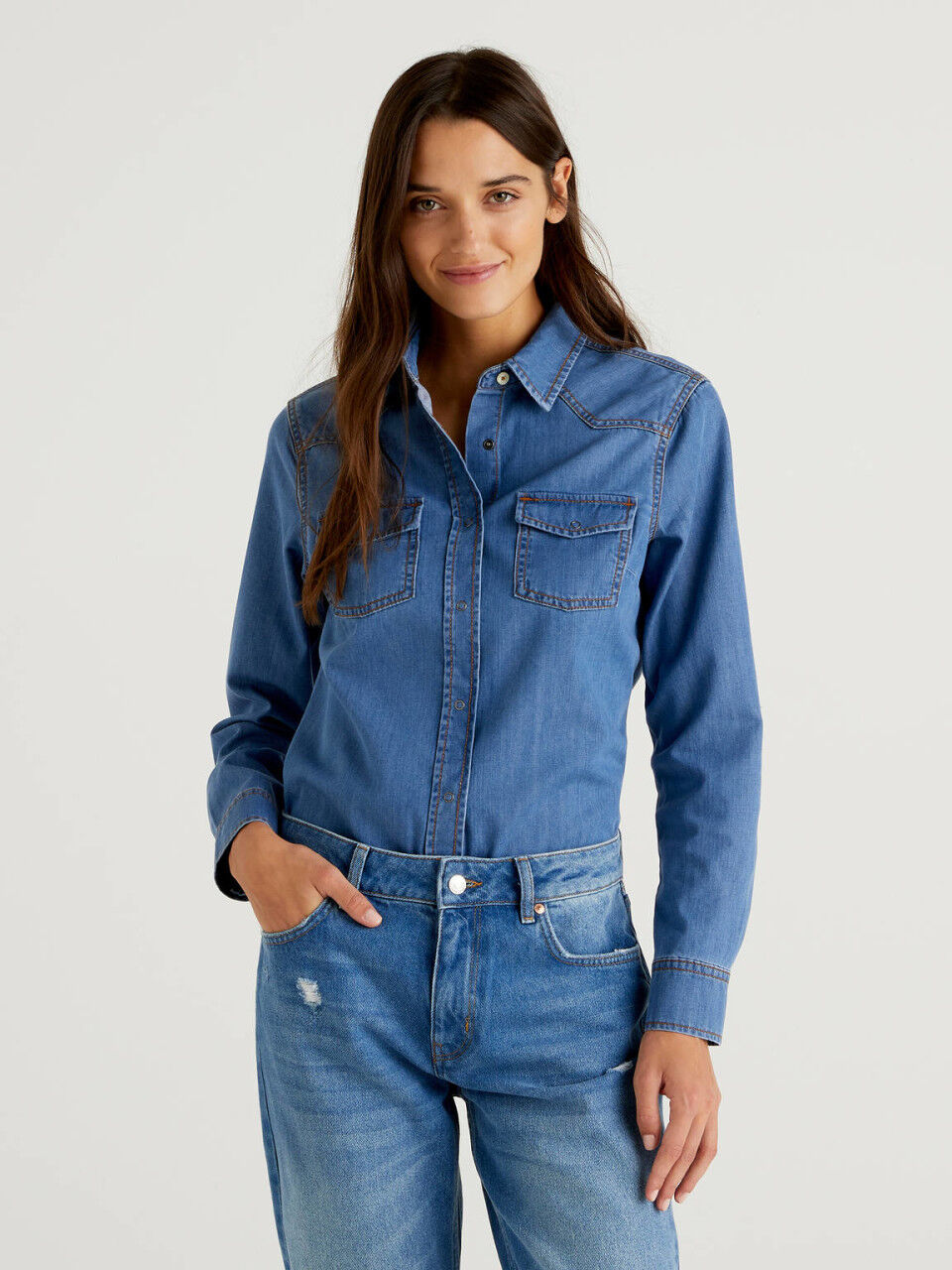 Jeans boyfriend benetton hot sale