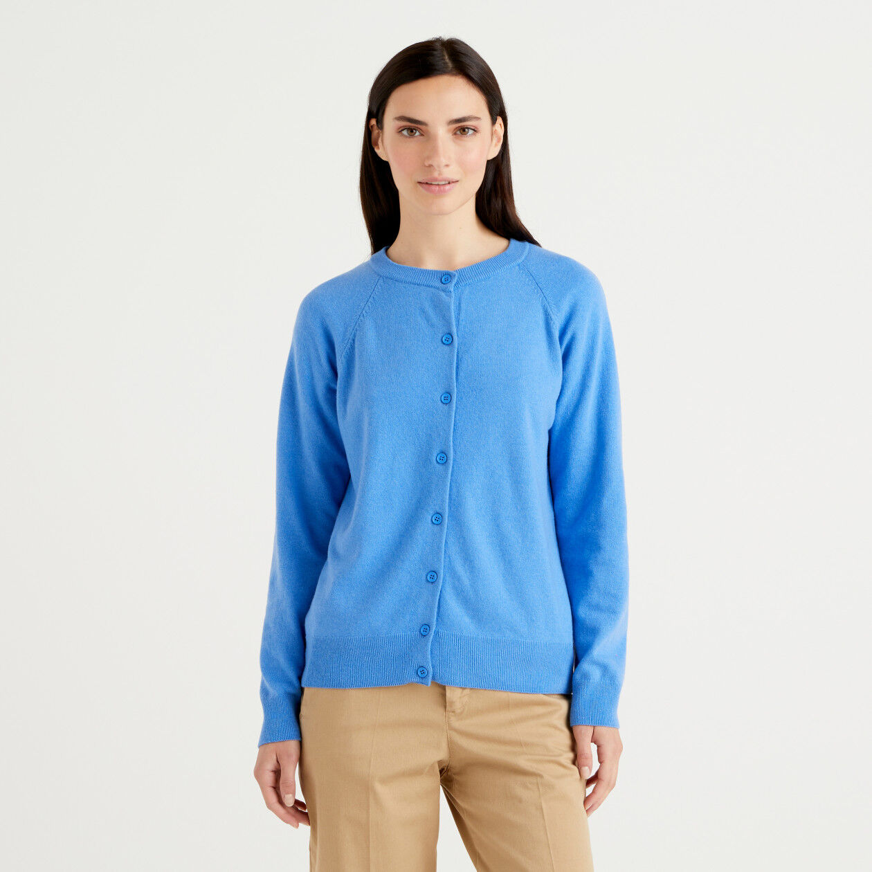 Cornflower blue cardigan cheap