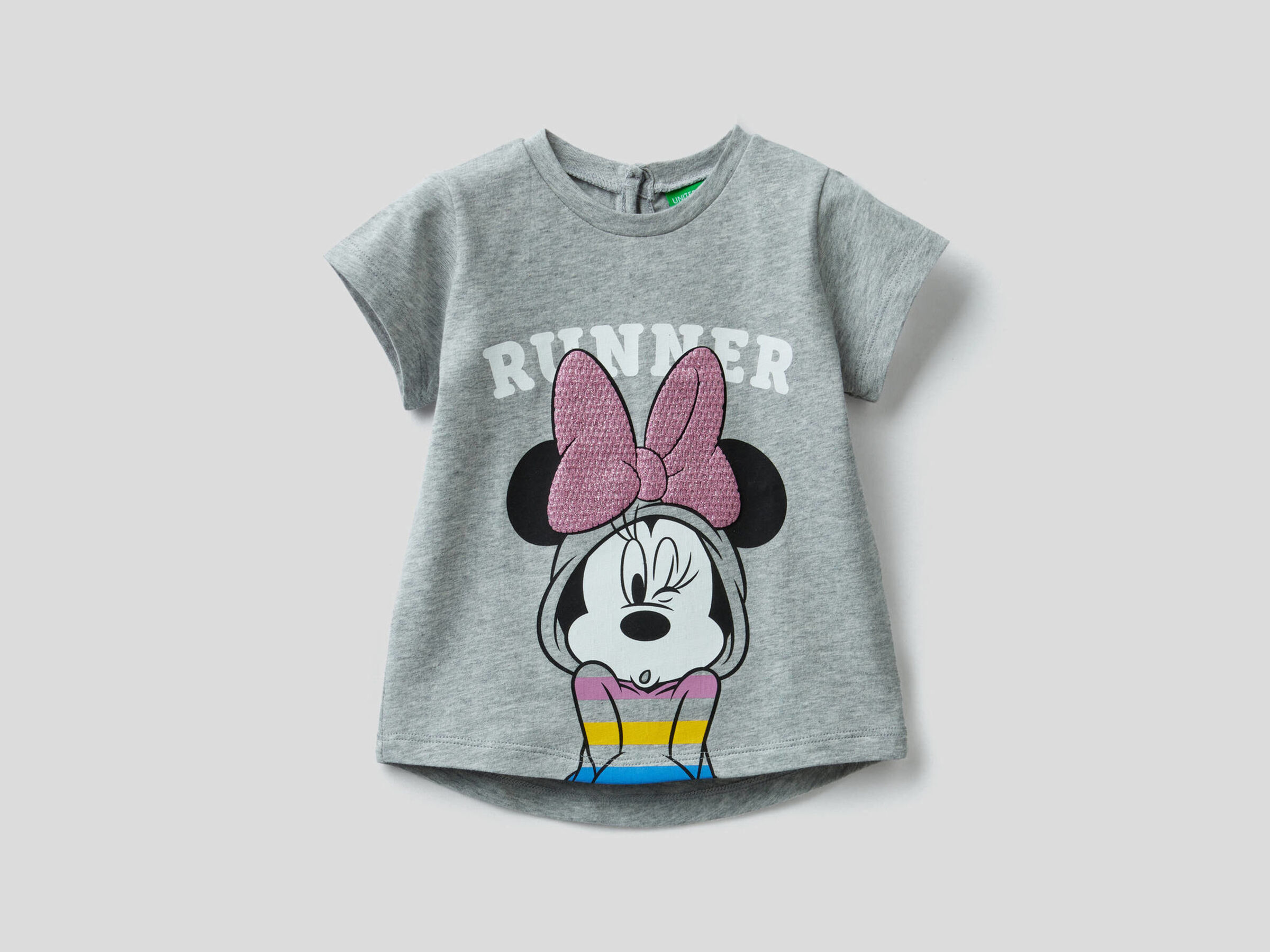 Camiseta de algodón con estampado de Minnie image number null