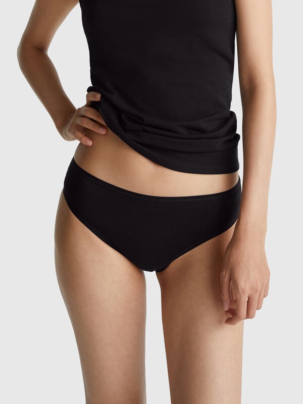 calzoncillos de algodón elástico Mujer