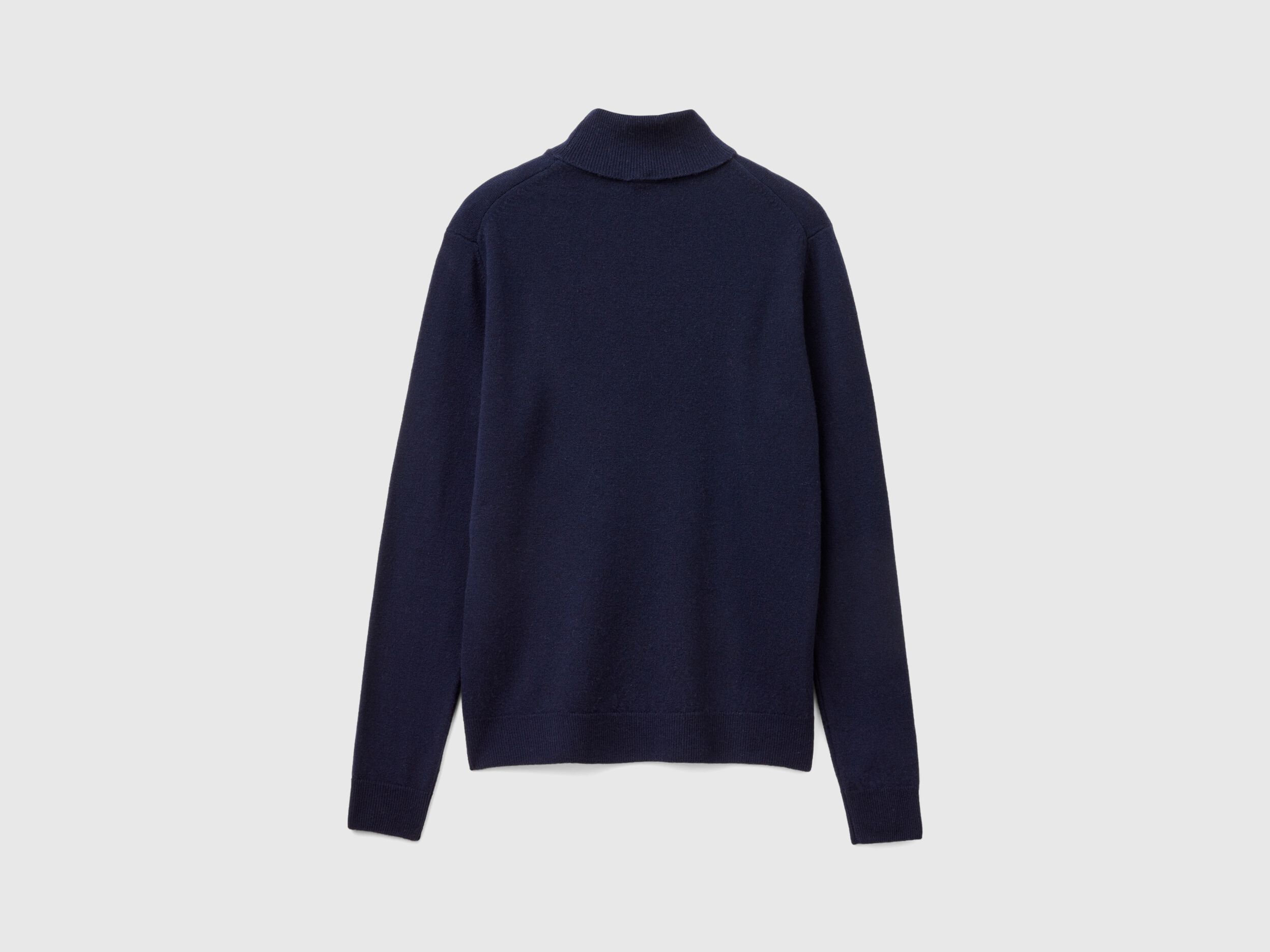 Navy blue turtleneck sweater women's new arrivals