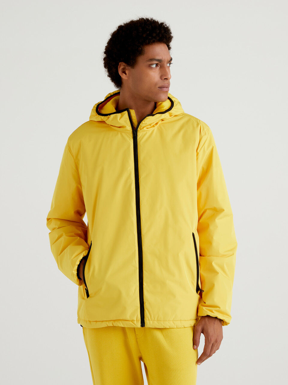 Mens yellow windbreaker shop