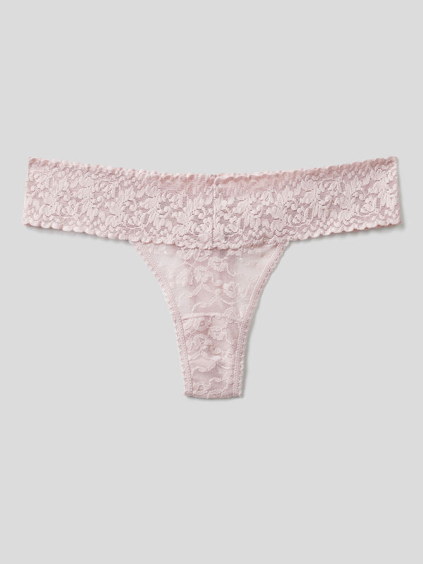 NEXT microfibre-and-lace-knickers-nxt-198526-lightpink White Women