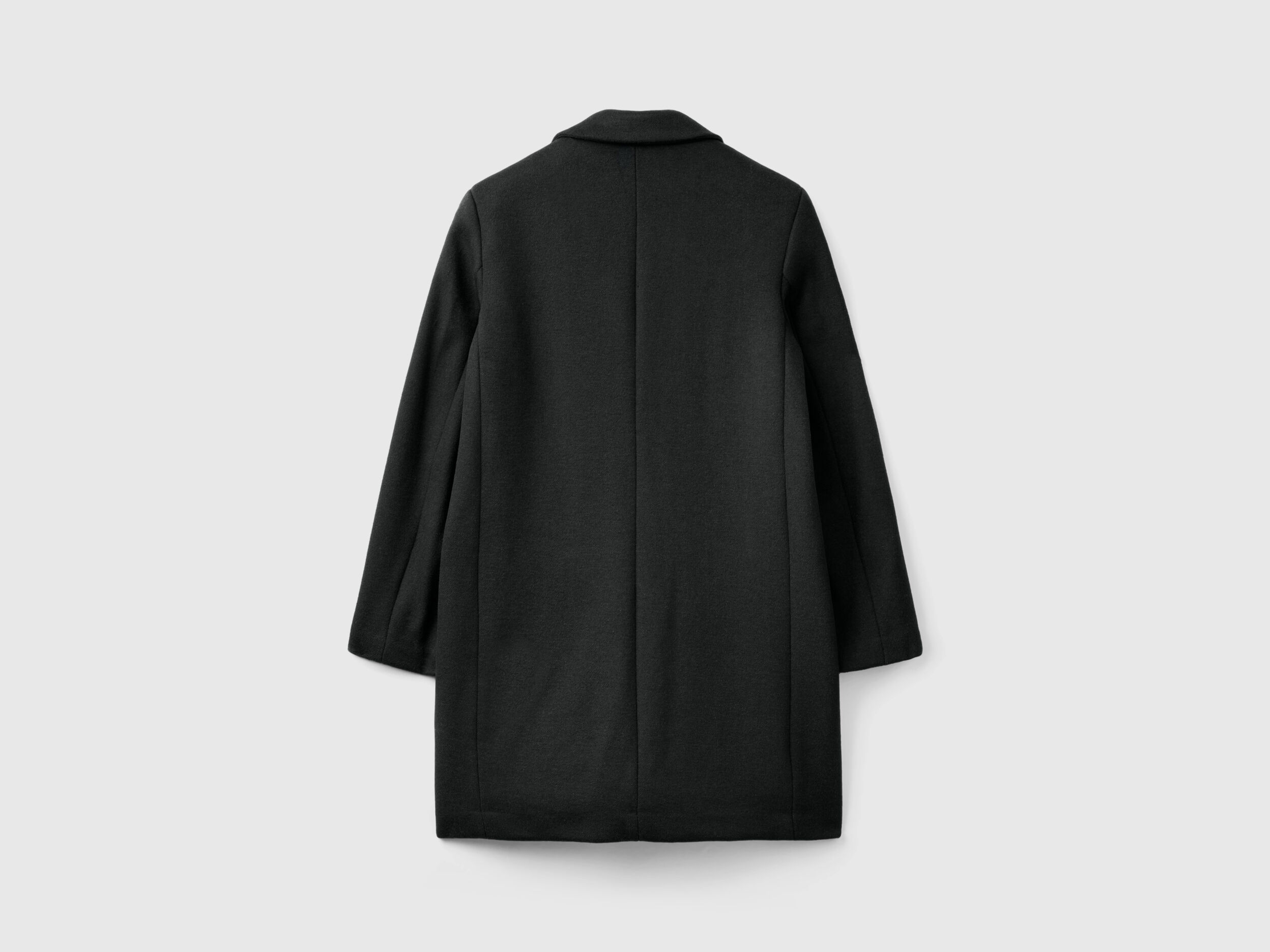 Short black wool coat womens new arrivals
