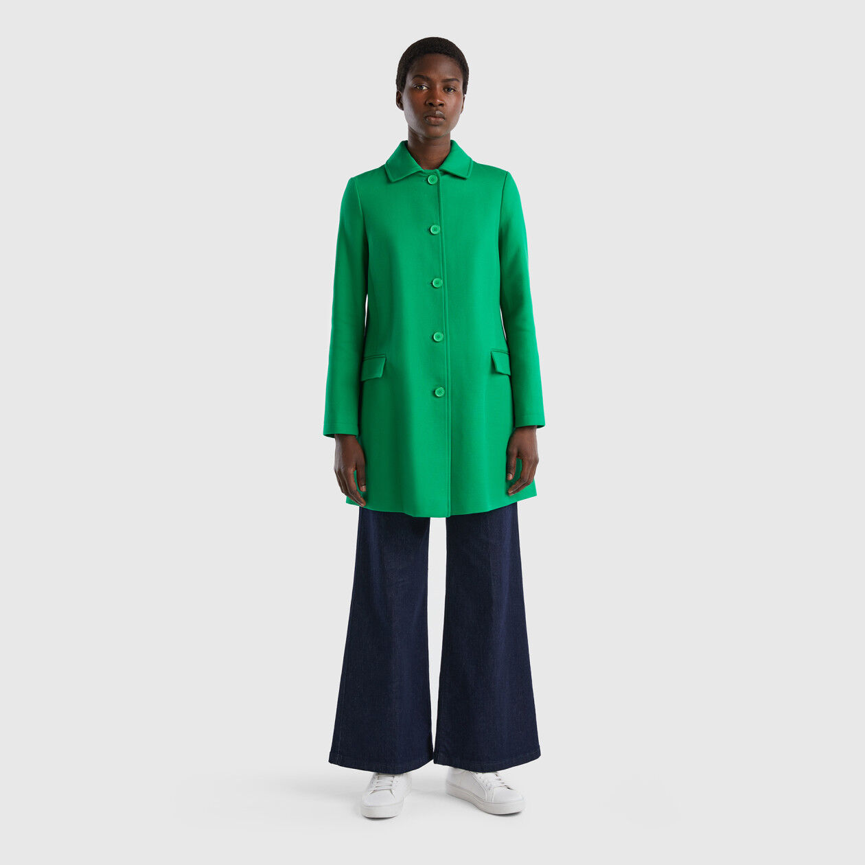 Green duster coat clearance