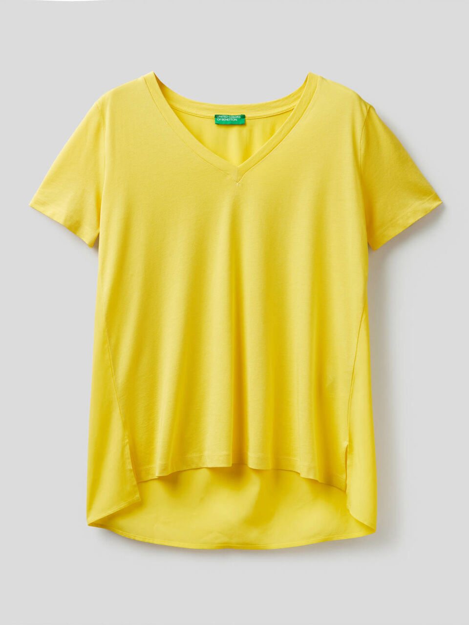 Camiseta con parte trasera de viscosa image number 1
