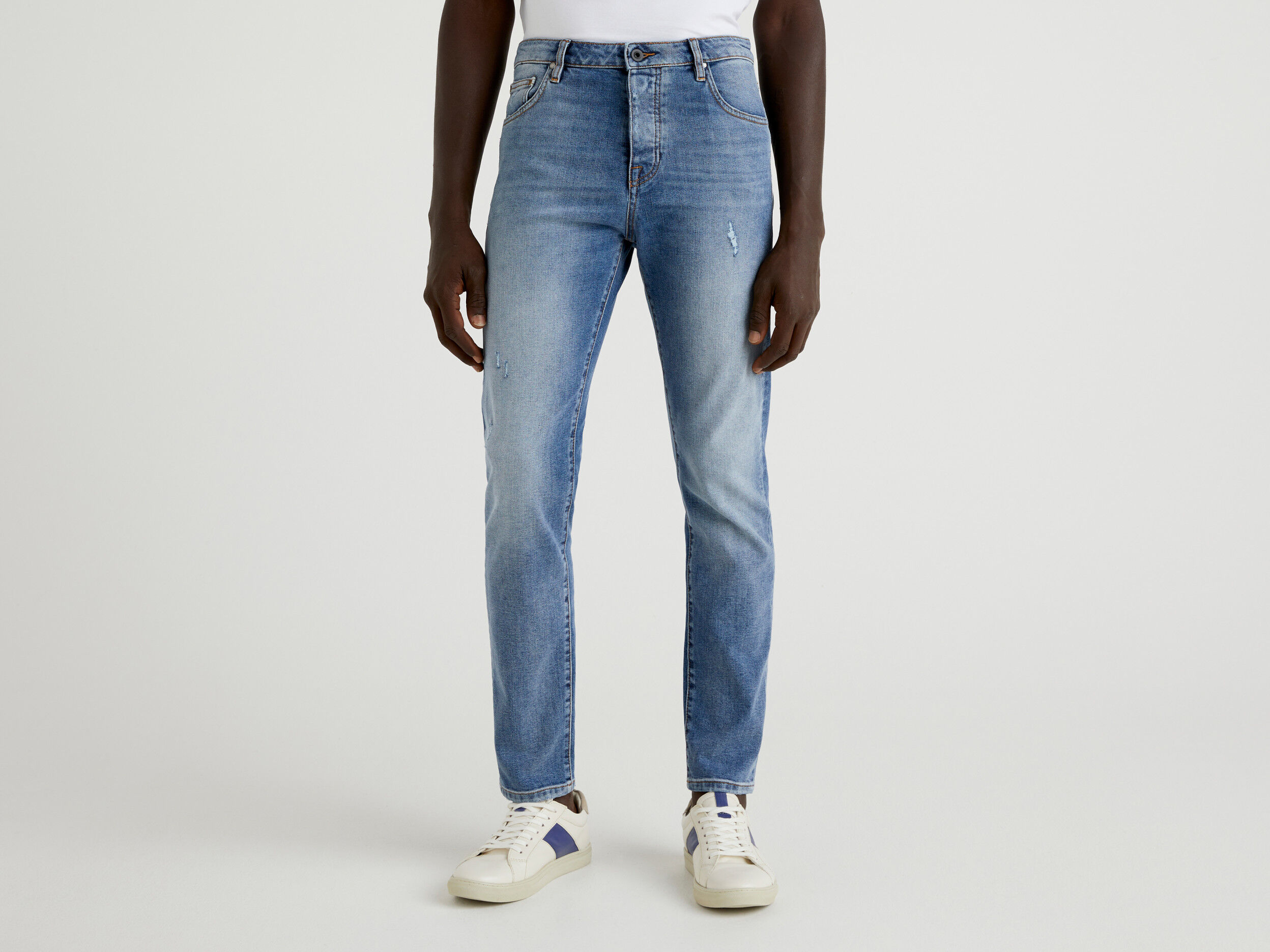 High rise clearance tapered jeans mens