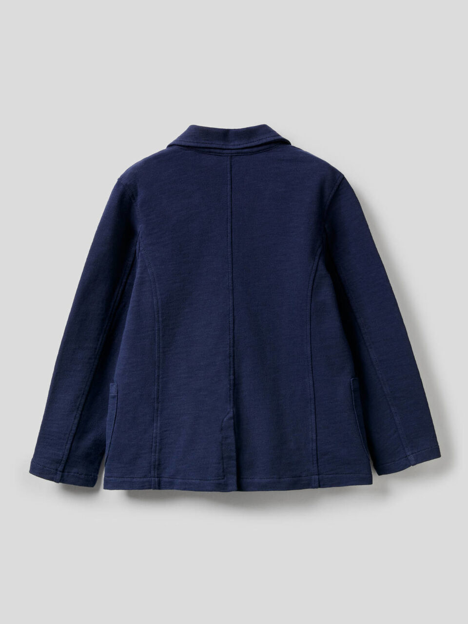 Blazer in pure sweat cotton image number null
