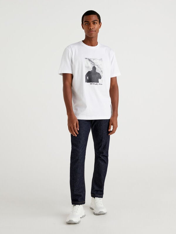 JCCxUCB t-shirt with photo print Men