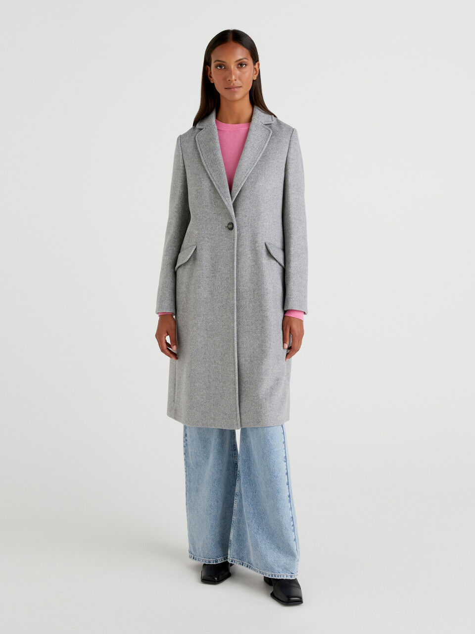 Women s Long Coats New Collection 2024 Benetton