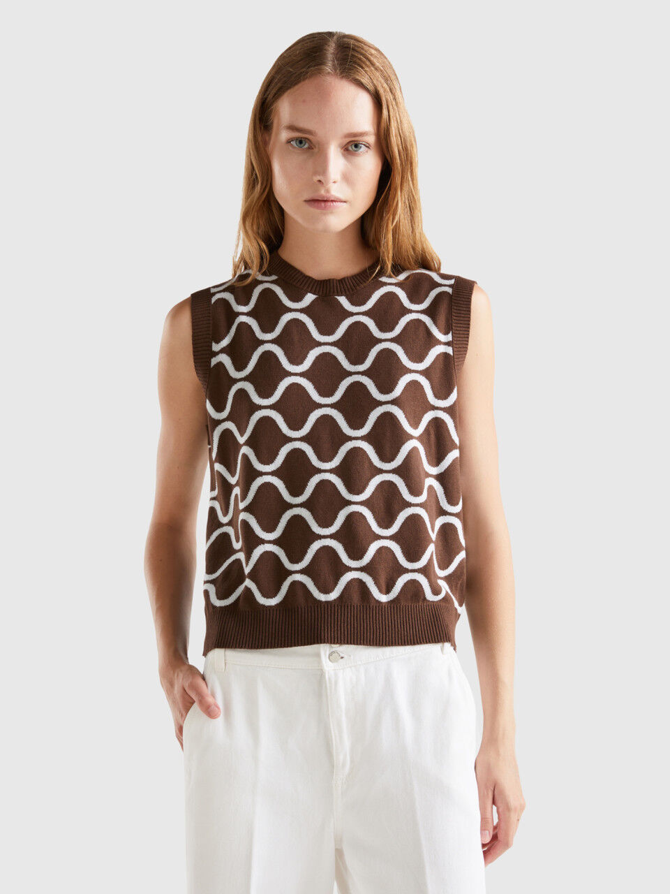 Women's short new arrivals sleeve cotton sweaters