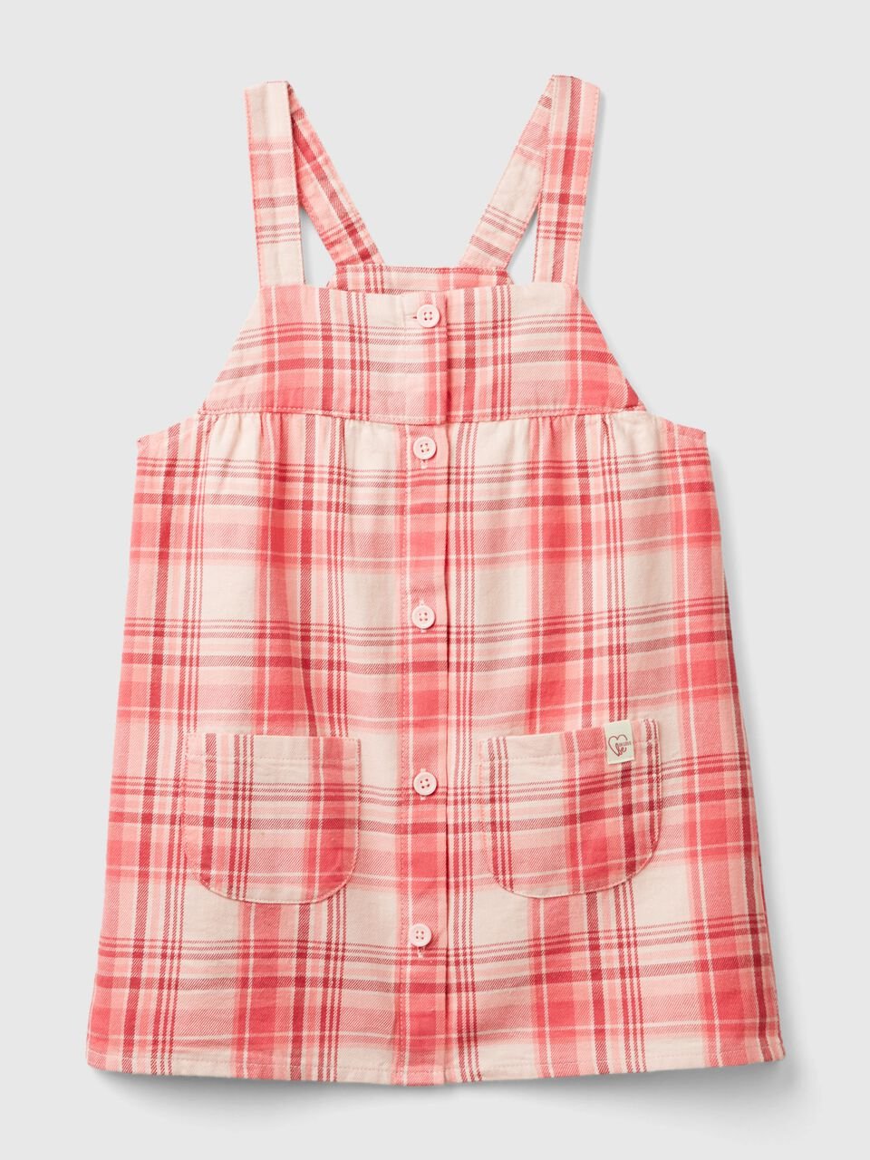 Tartan Dungaree Dress Tartan Dungaree Dress