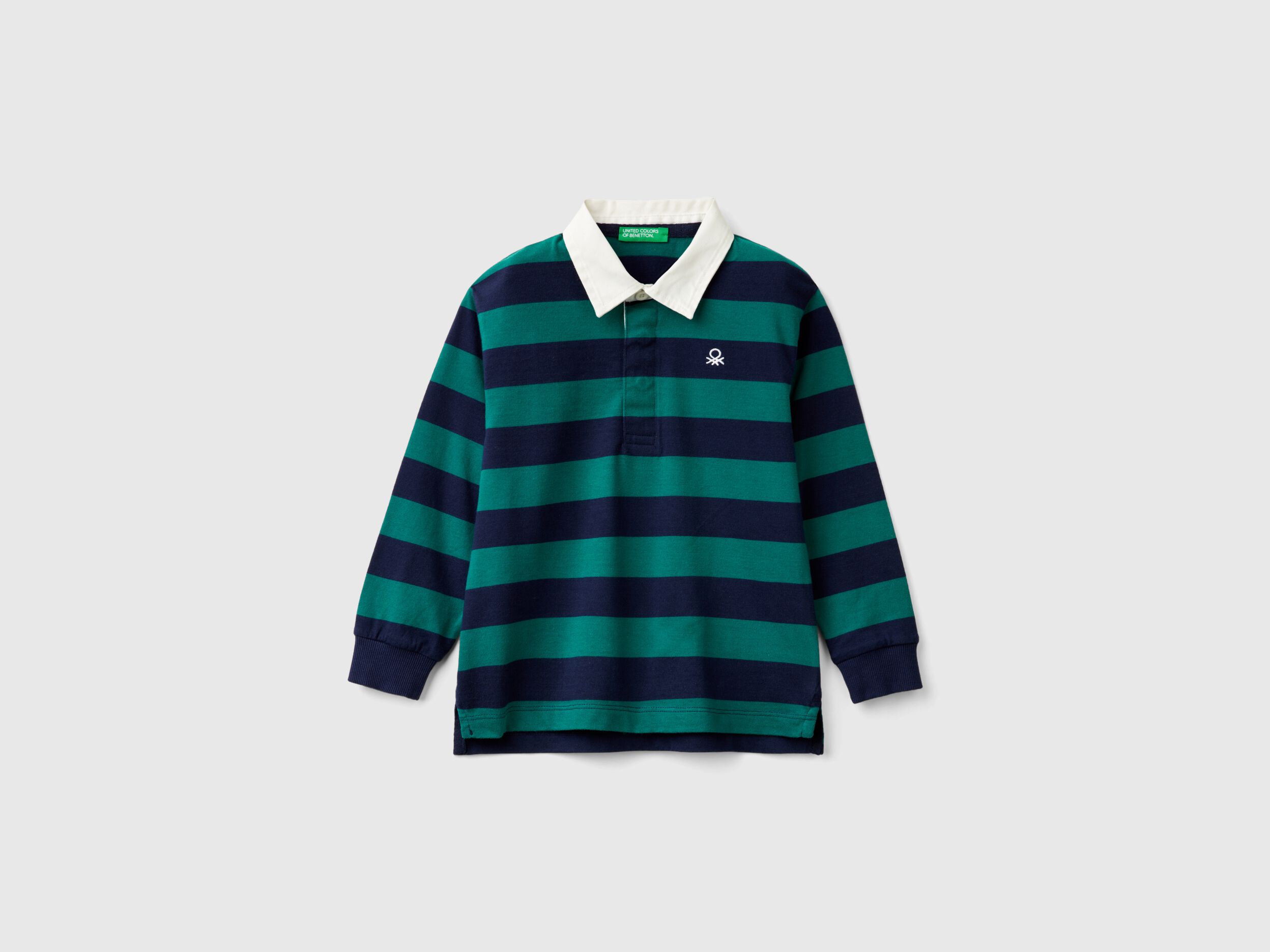 Kid Boys Long Sleeve Polos New Collection 2024 Benetton