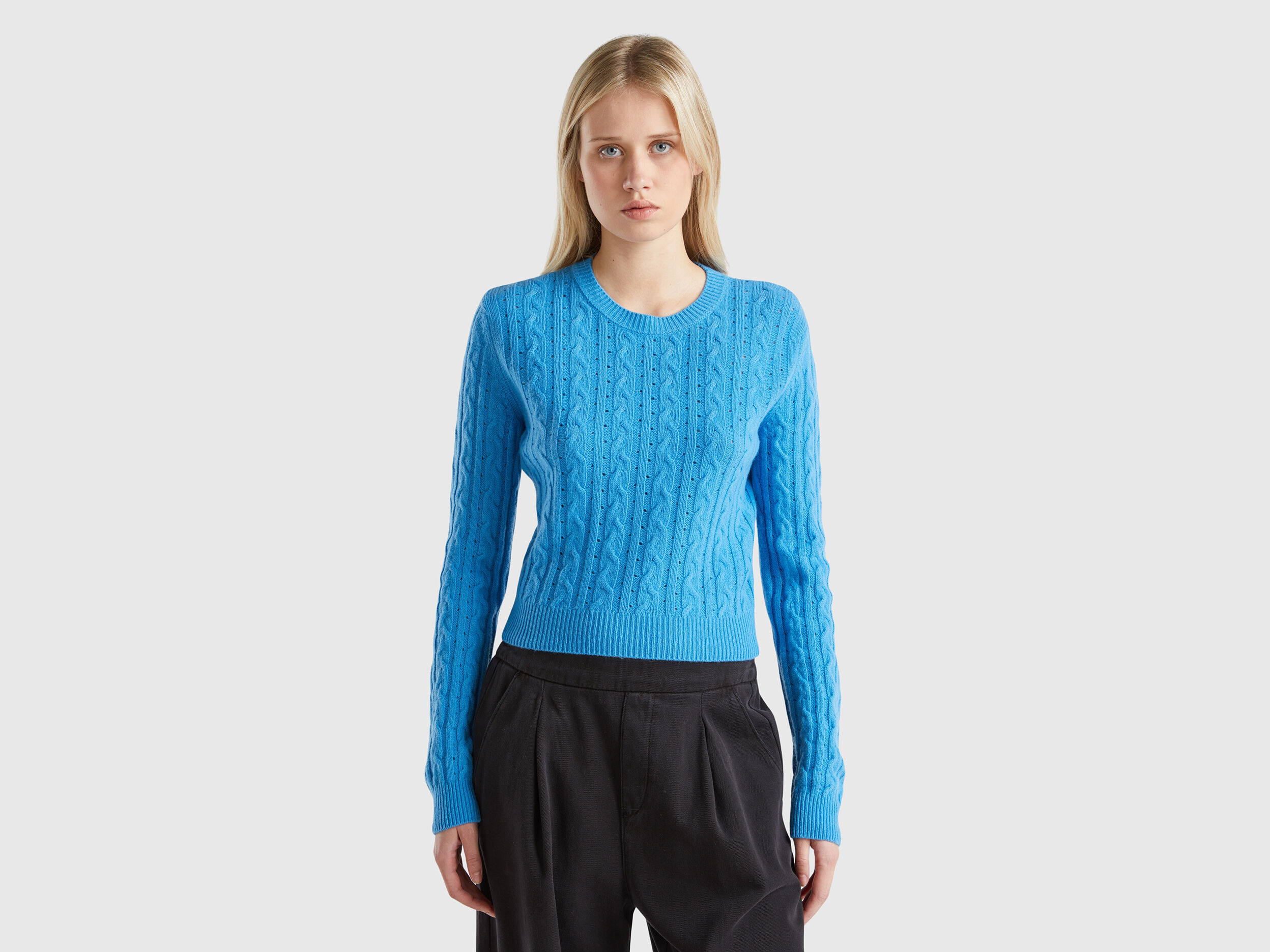 Women s Crew Neck Sweaters and Jumpers Benetton