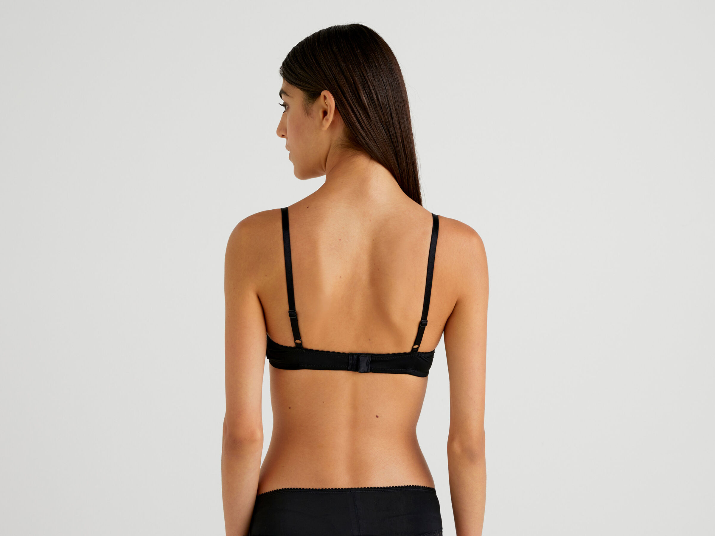 Padded bra with lace image number 2