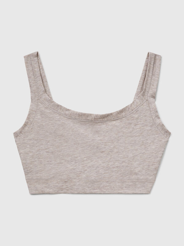 Sujetador de algodón súper elástico Mujer