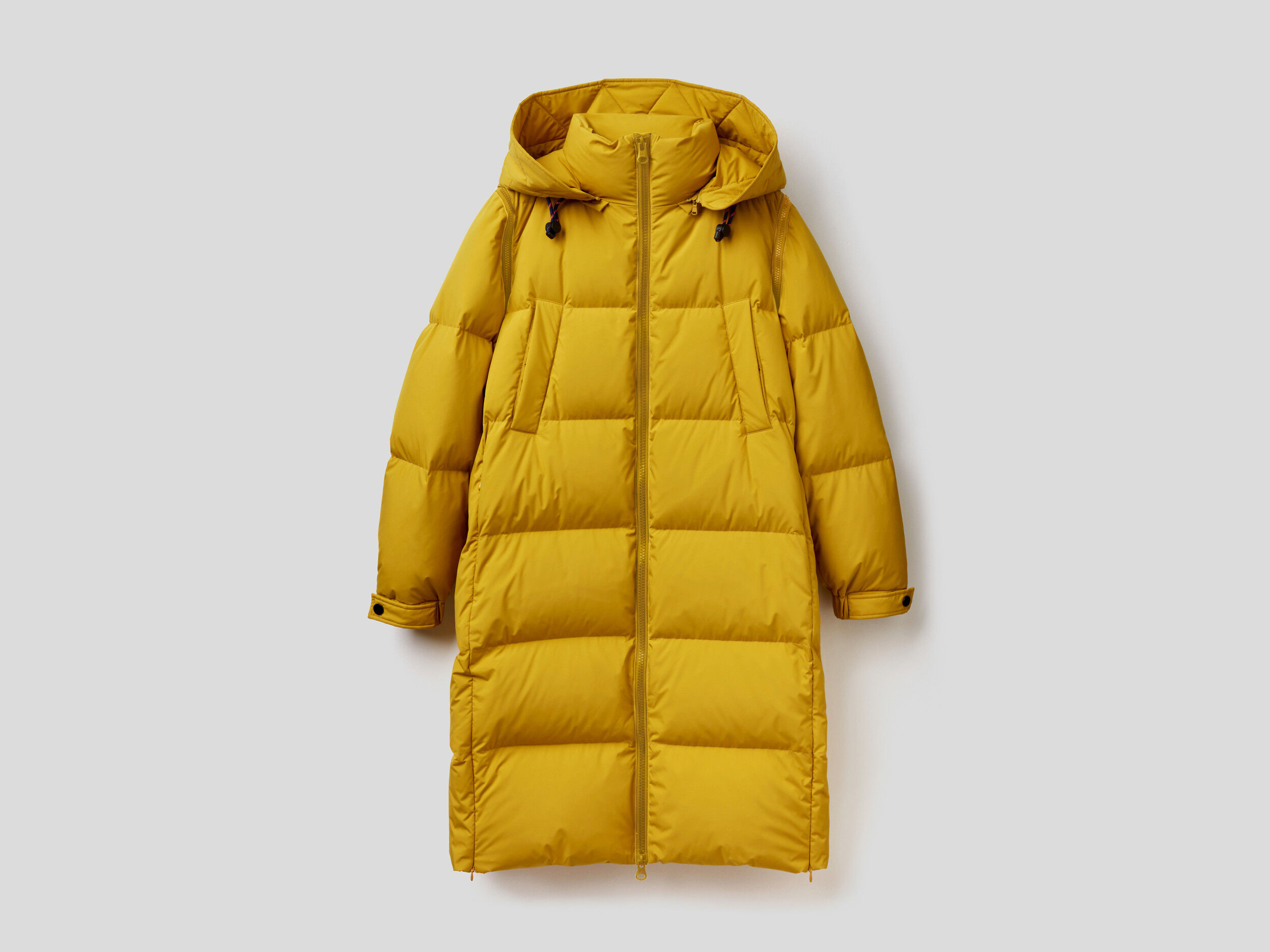 Long yellow 2024 puffer jacket