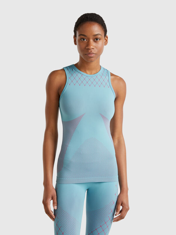 Camiseta deportiva sin costuras Mujer