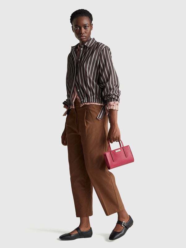 Pantalones de mezcla de viscosa Pantalones de mezcla de viscosa Mujer