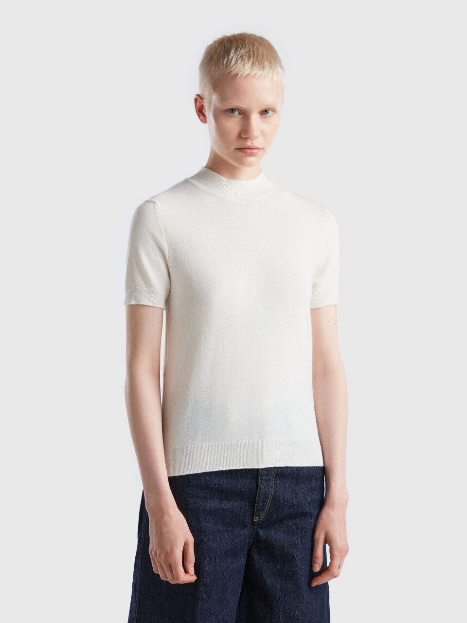 Short sleeve clearance cotton jumper