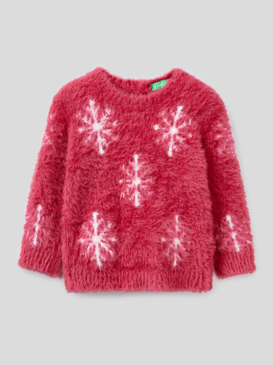 Jersey estampado con cristales de nieve image number 1