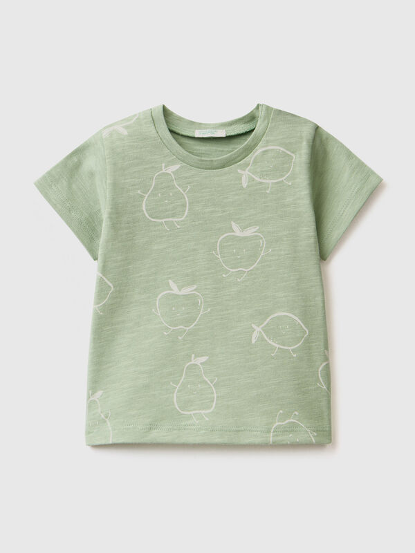 T-shirt with fruit print New Born (0-18 months)