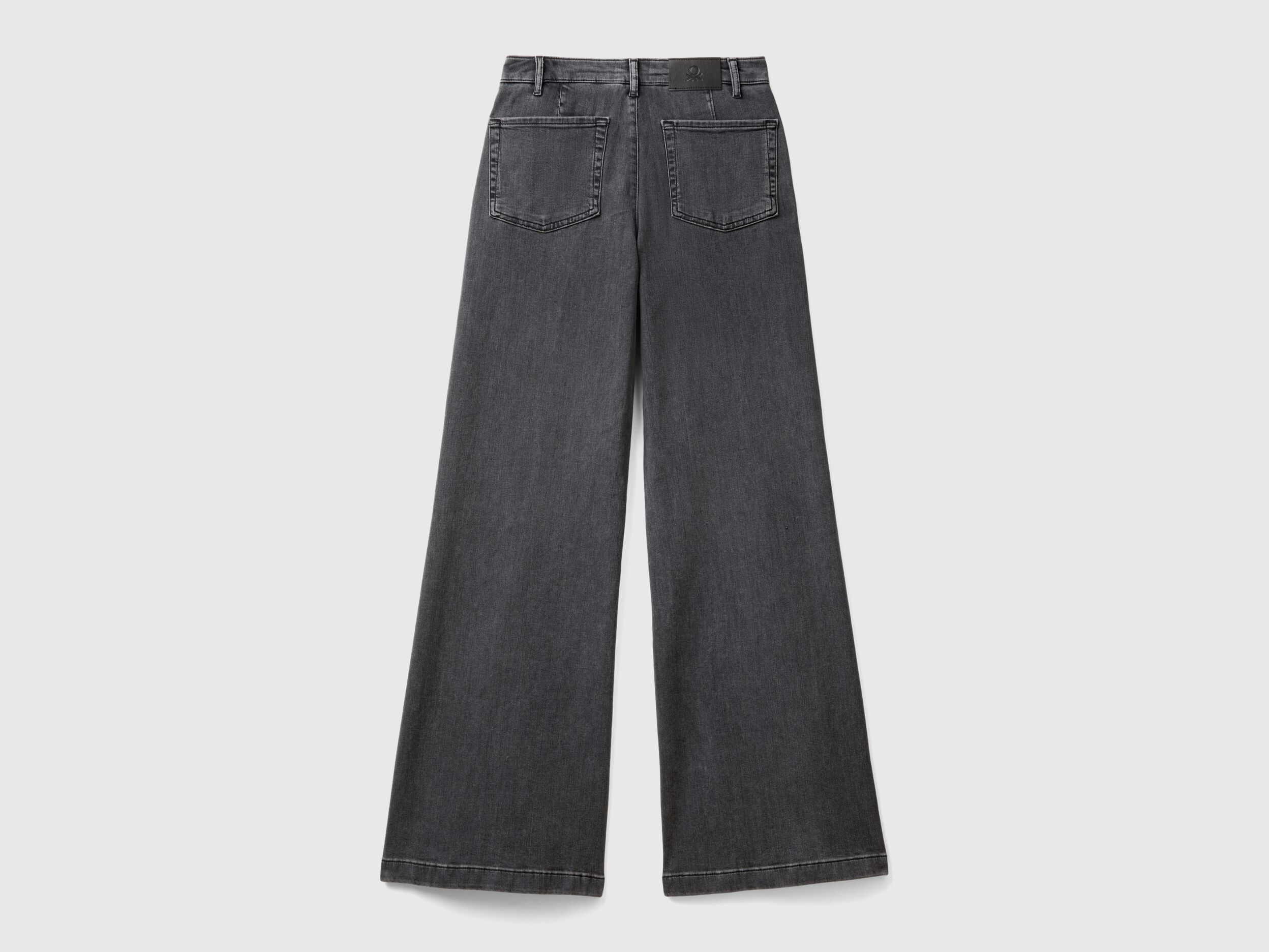 海外ファッションブランド通販サイト【公式】 - cotton stretch in jeans Flared Black Benetton | パンツ