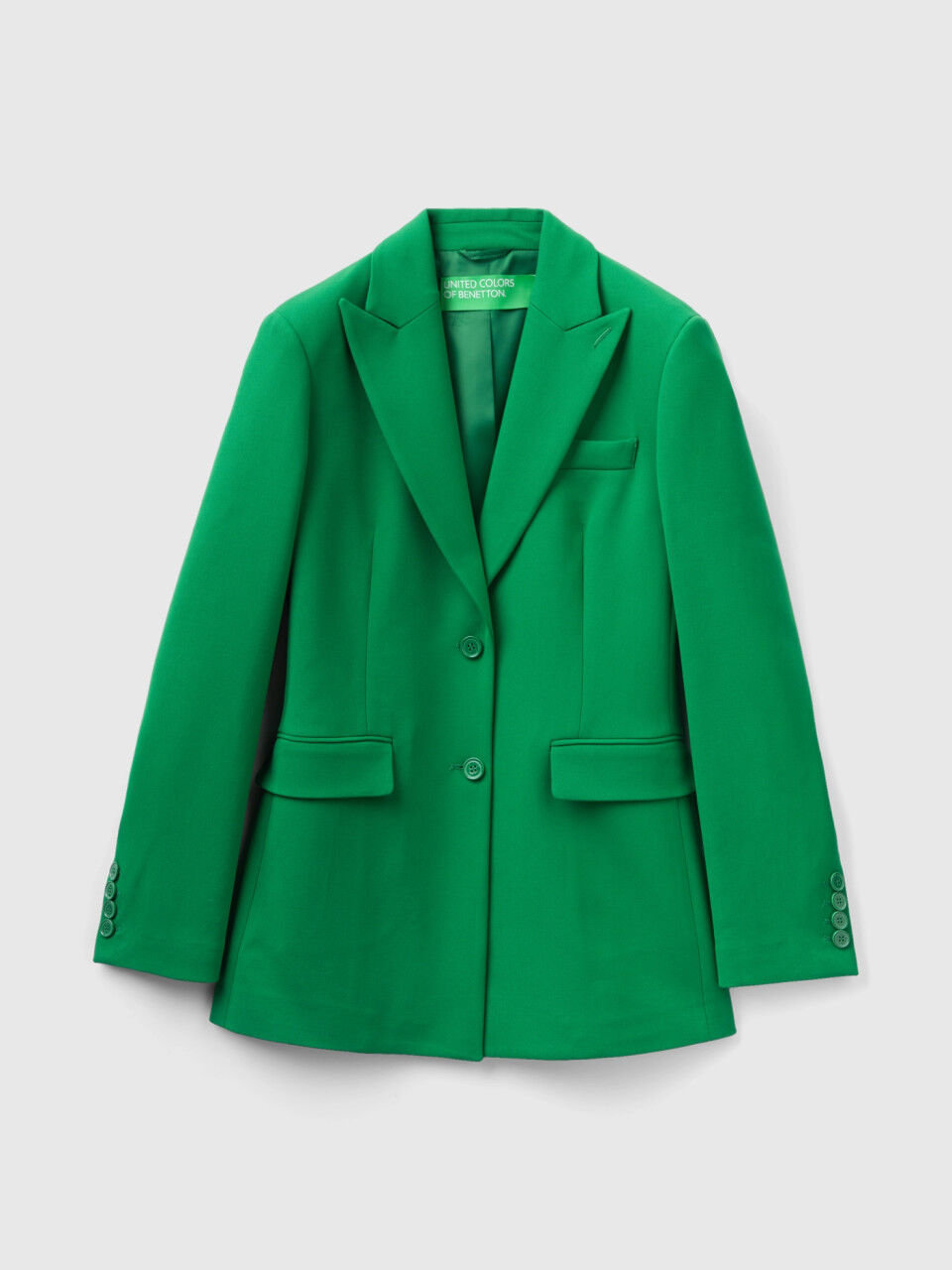 Green hotsell fitted jacket