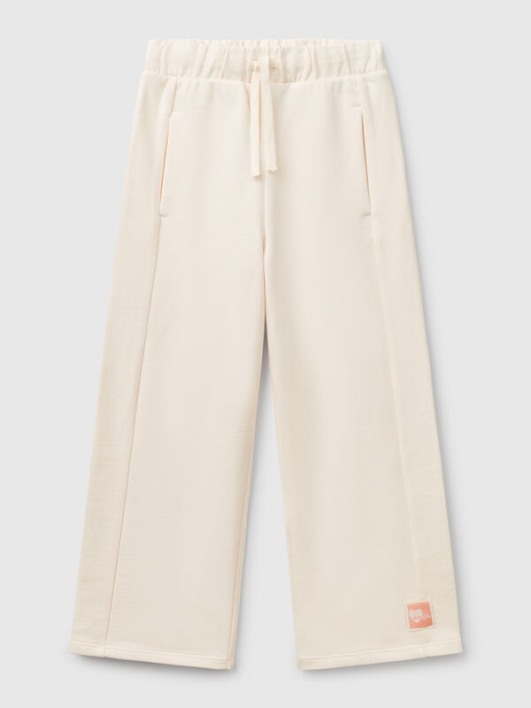 Pantalón polar corte ancho Niña