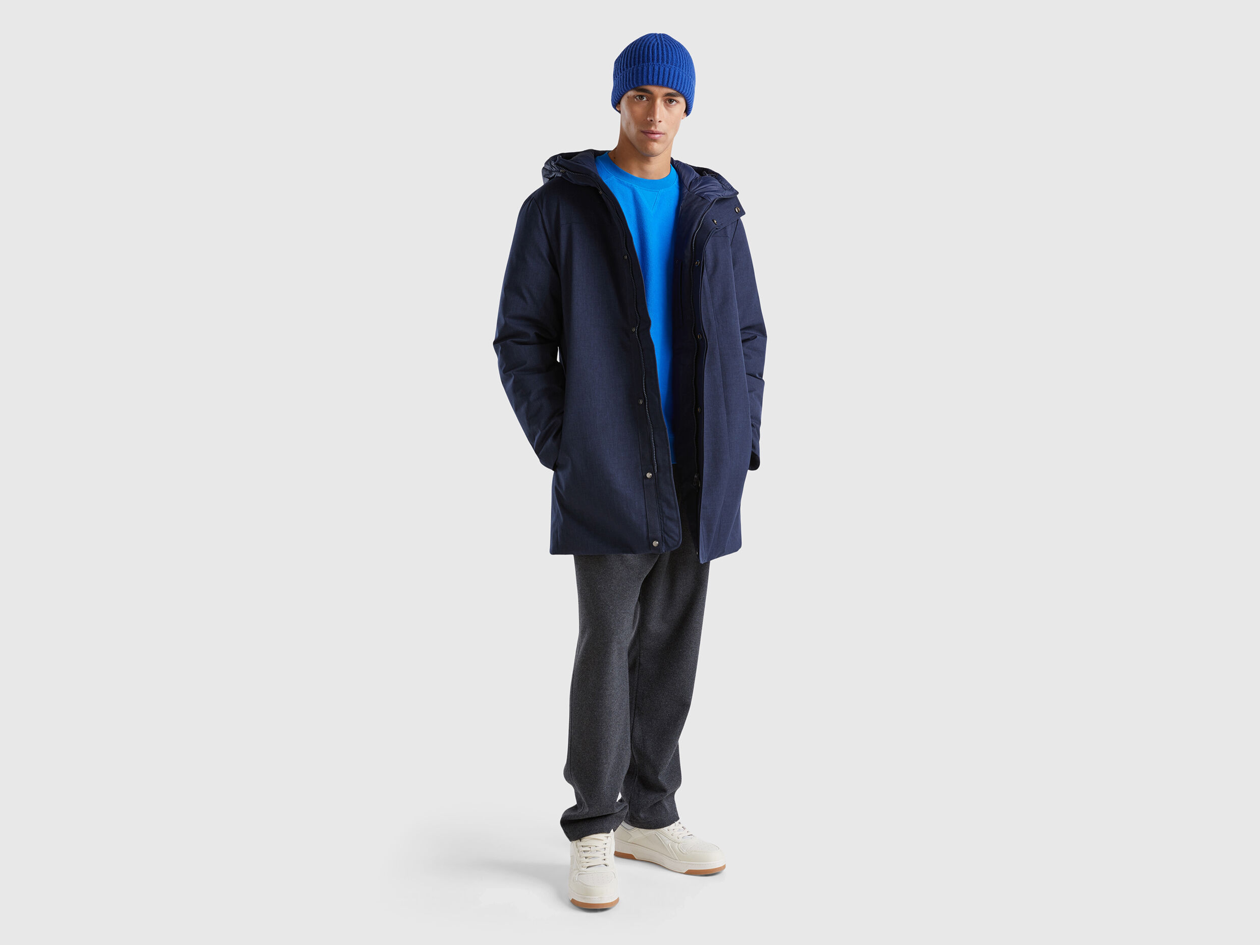 Benetton uomo parka shop